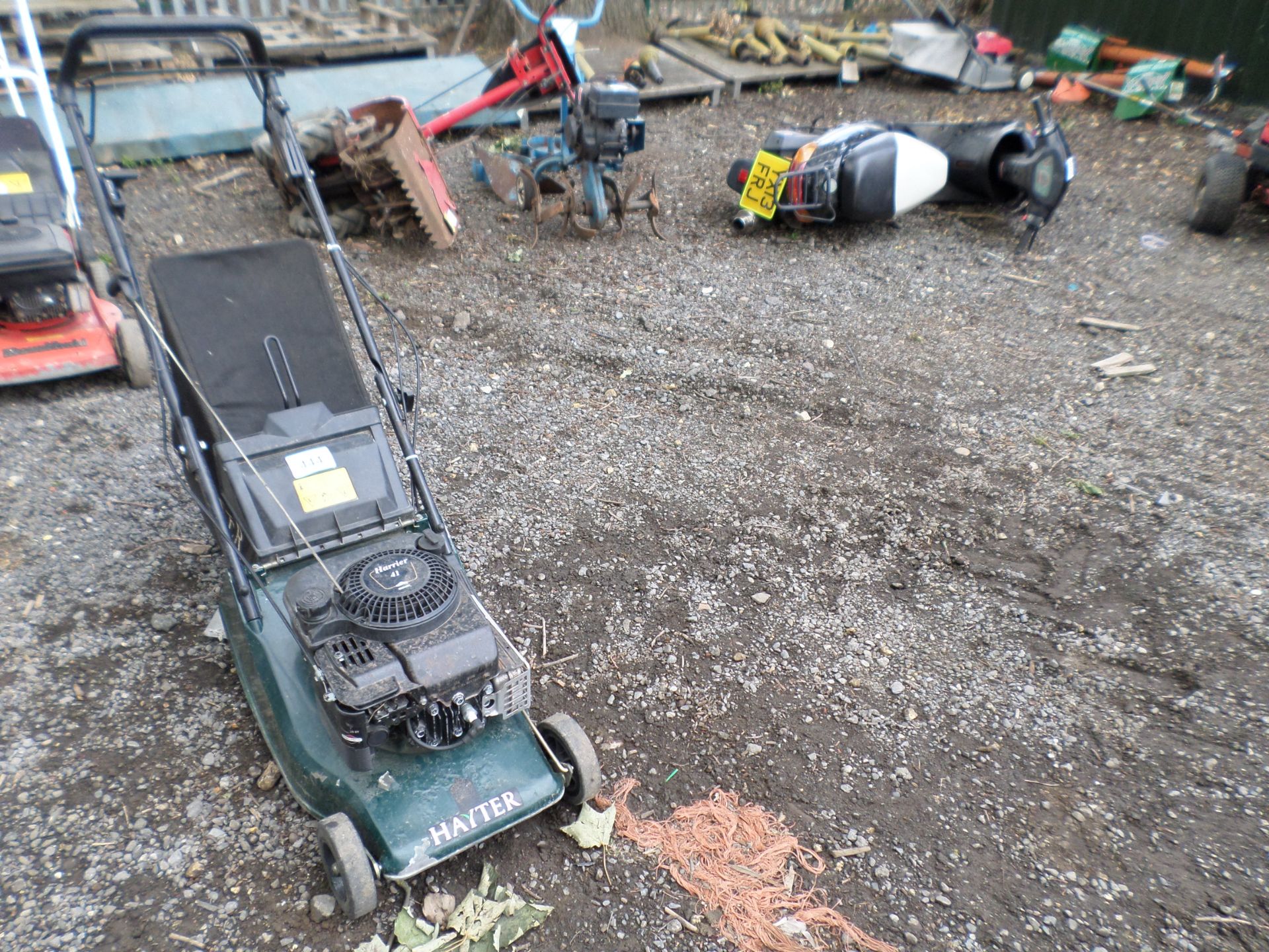 Hayter Harrier 41 self propelled lawnmower gwo NO VAT