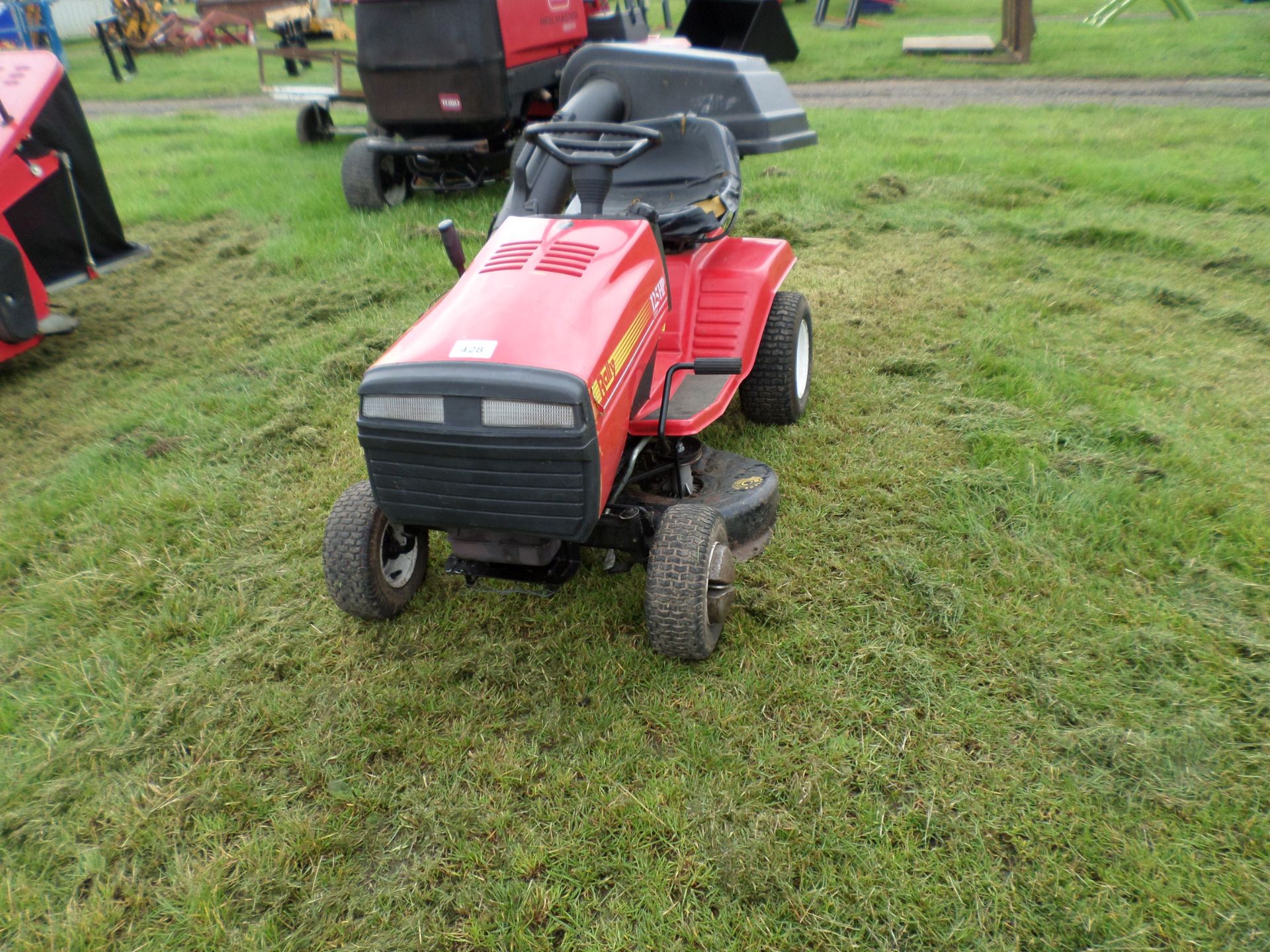 Rally 12.5 ride on mower part exchange machine used this season but not serviced