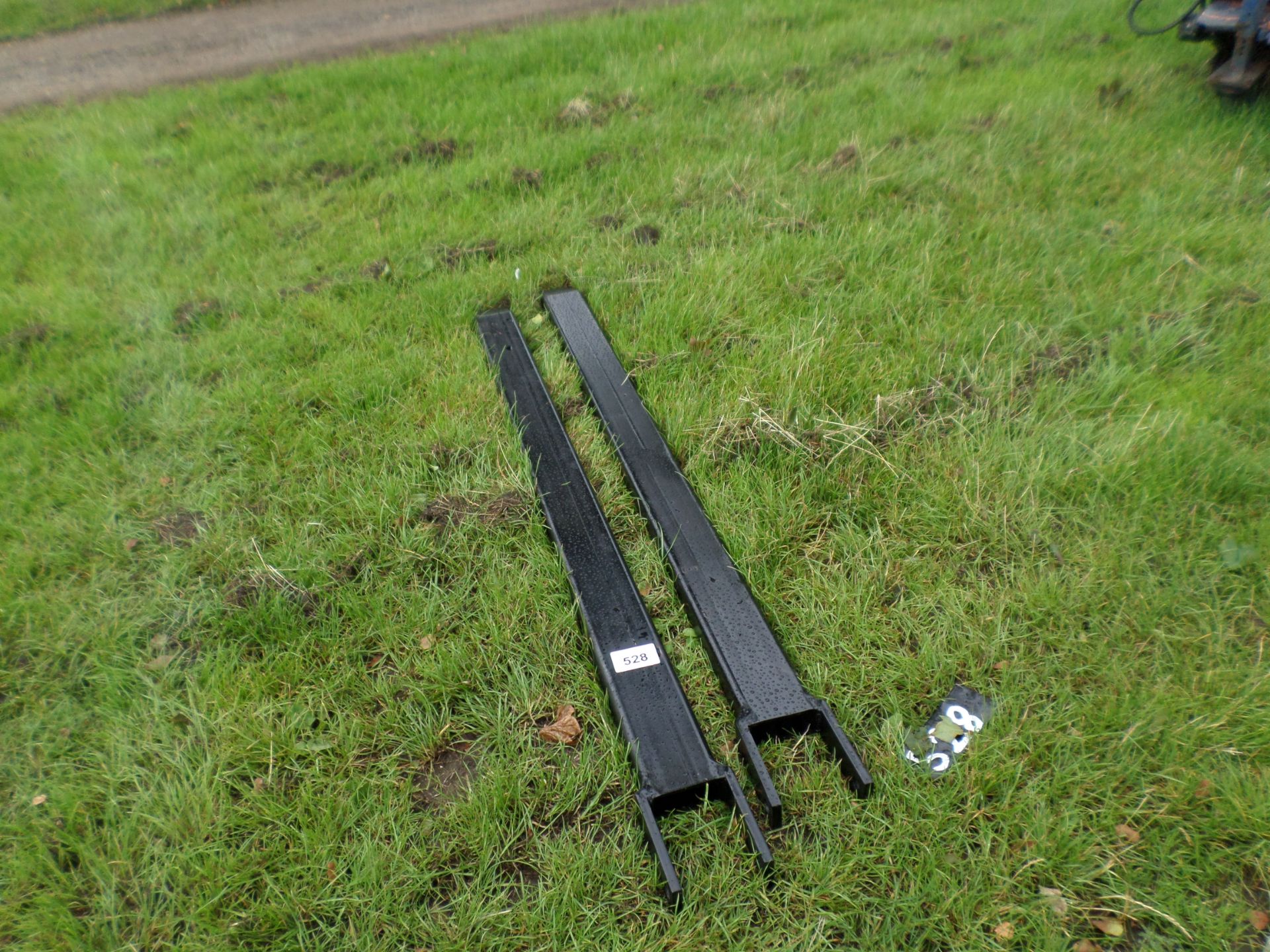 Pair of new 6ft pallet fork extension tines