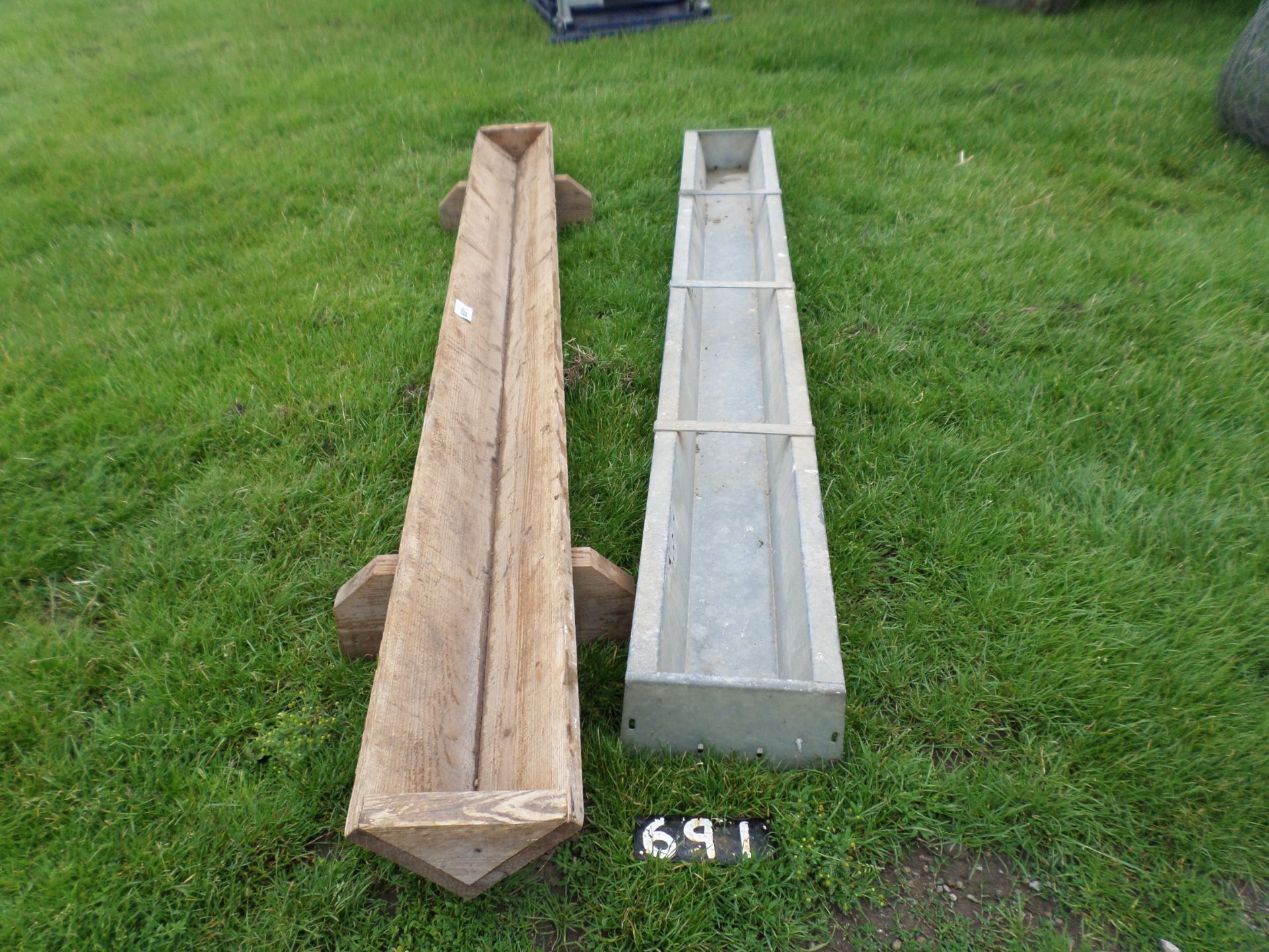 2 Sheep troughs