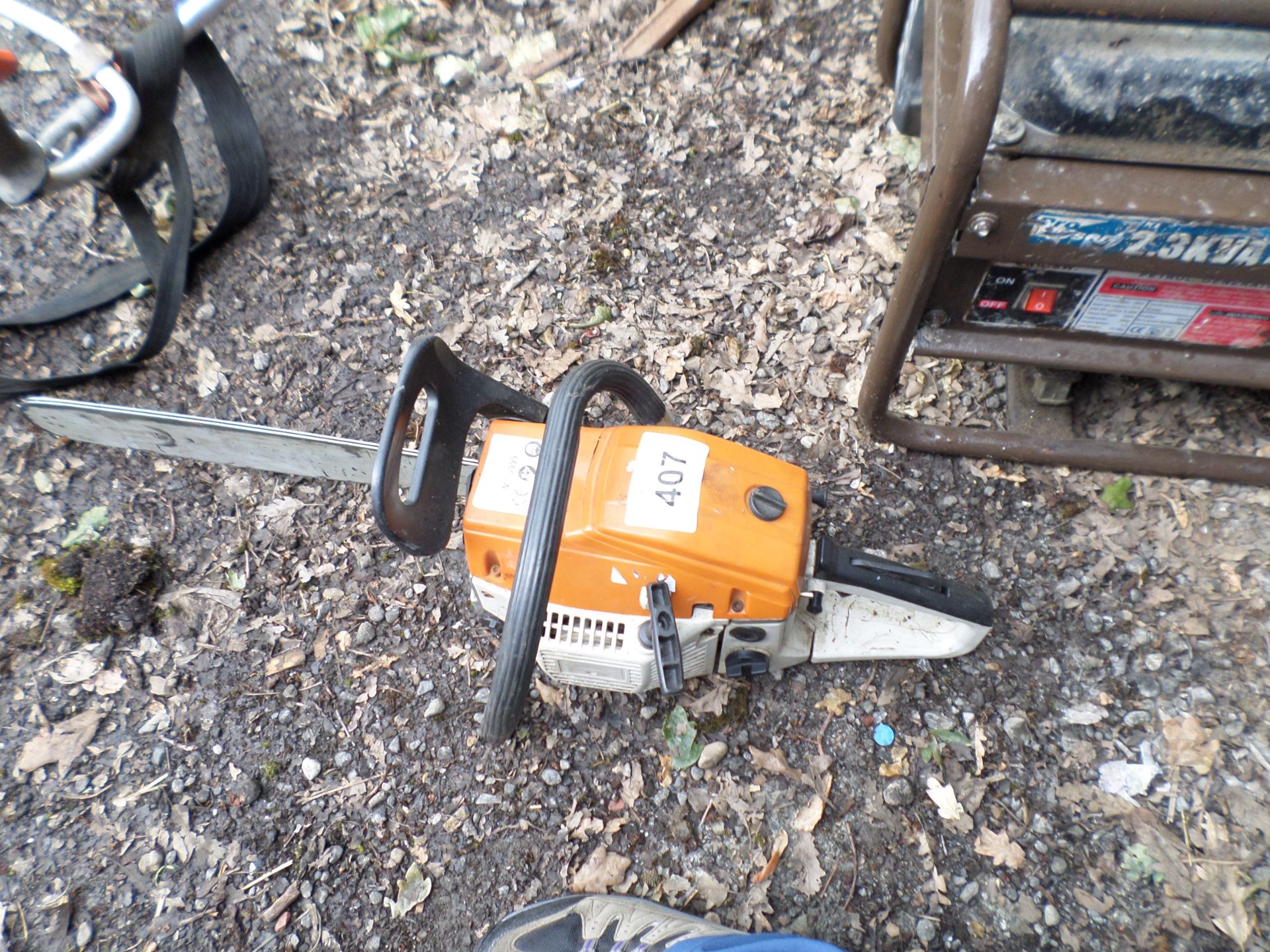 Petrol chain saw NO VAT