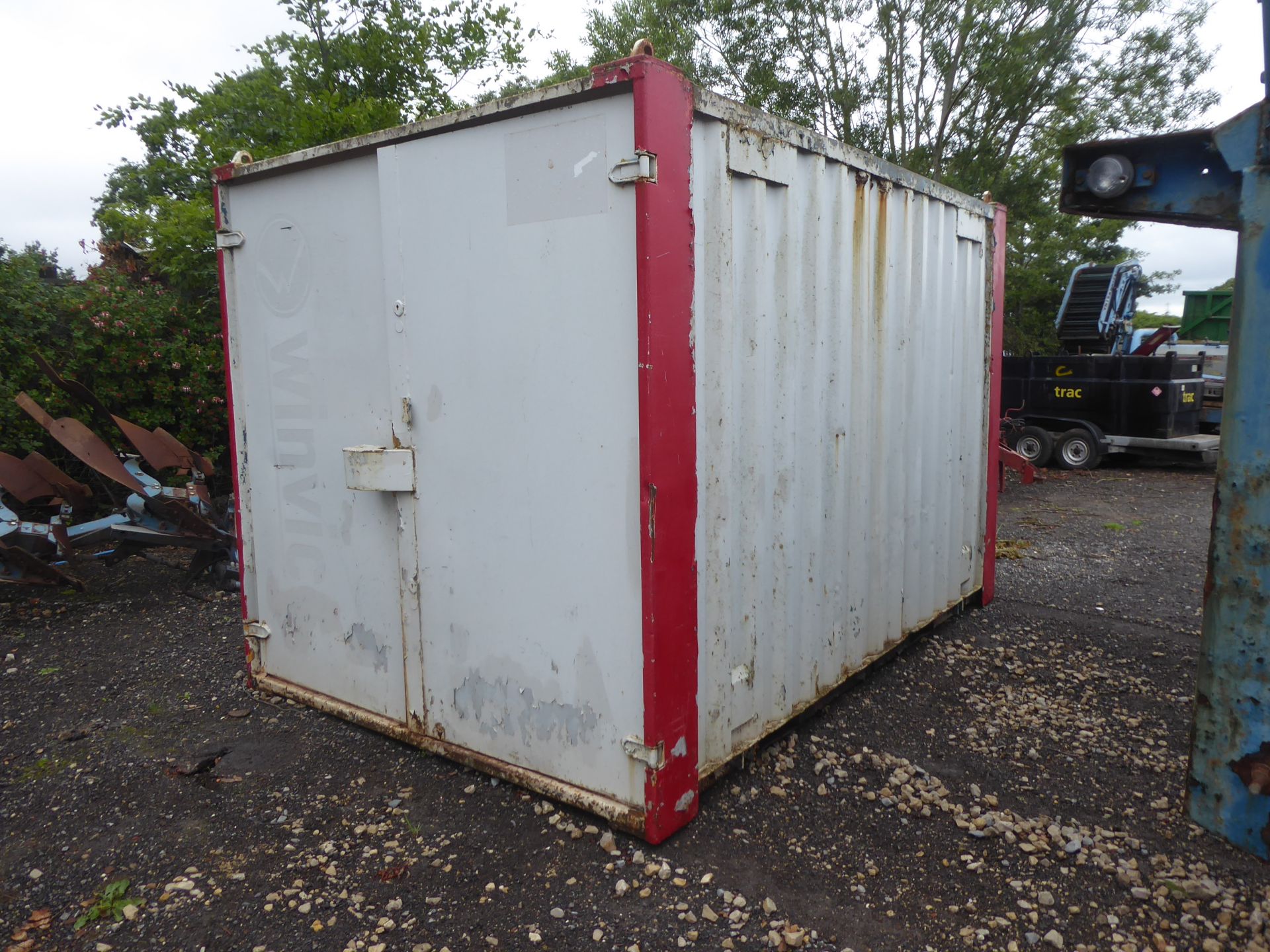 10ft steel container