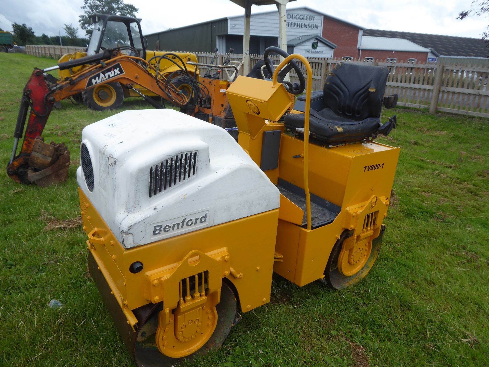 Benford TV800 tarmac roller NO VAT