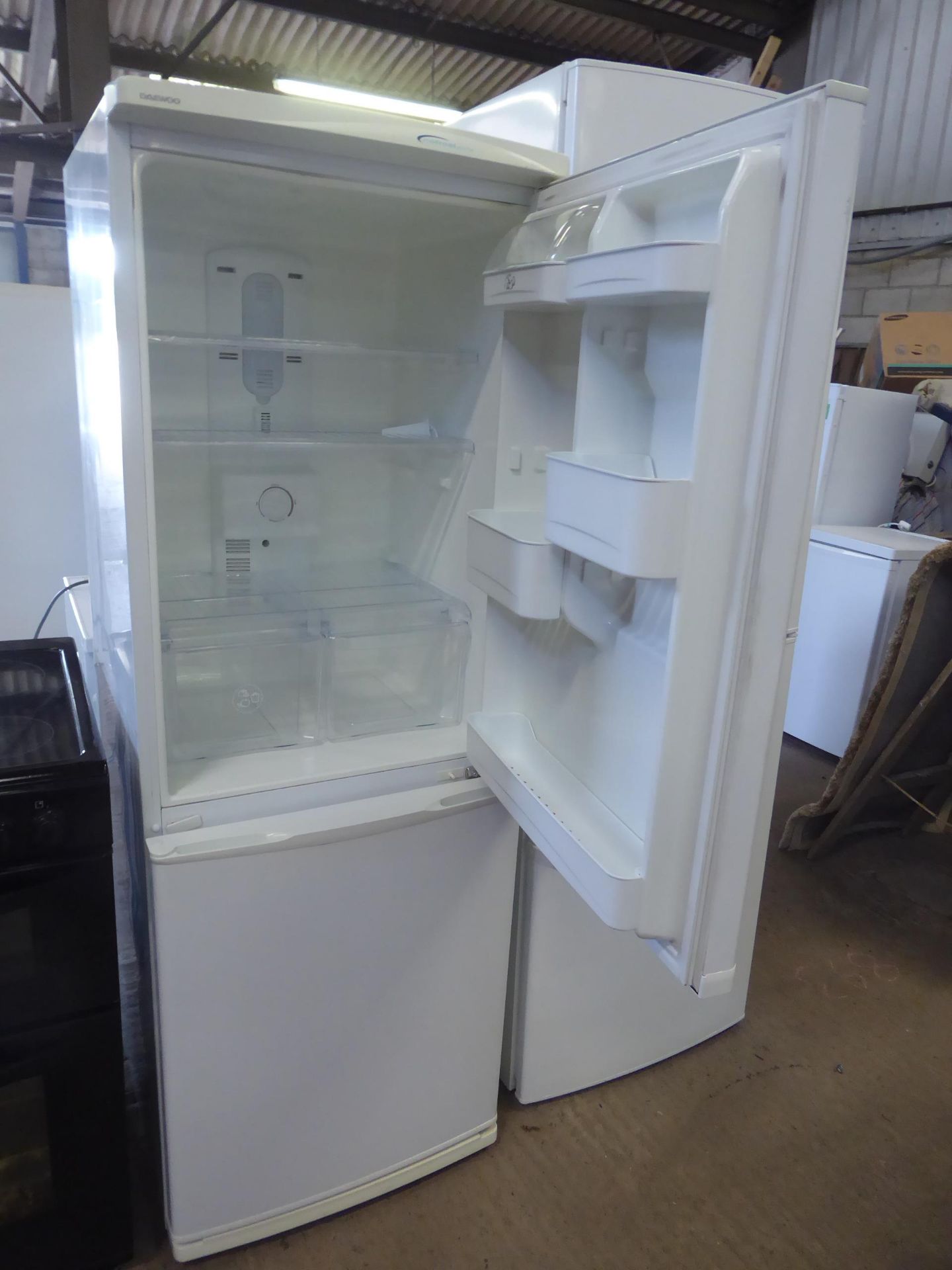 Daewoo upright fridge freezer