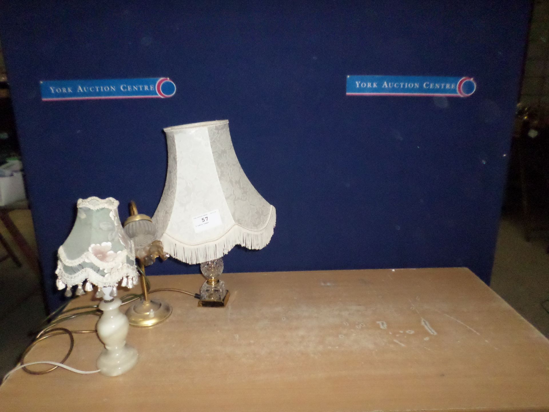 3 table lamps