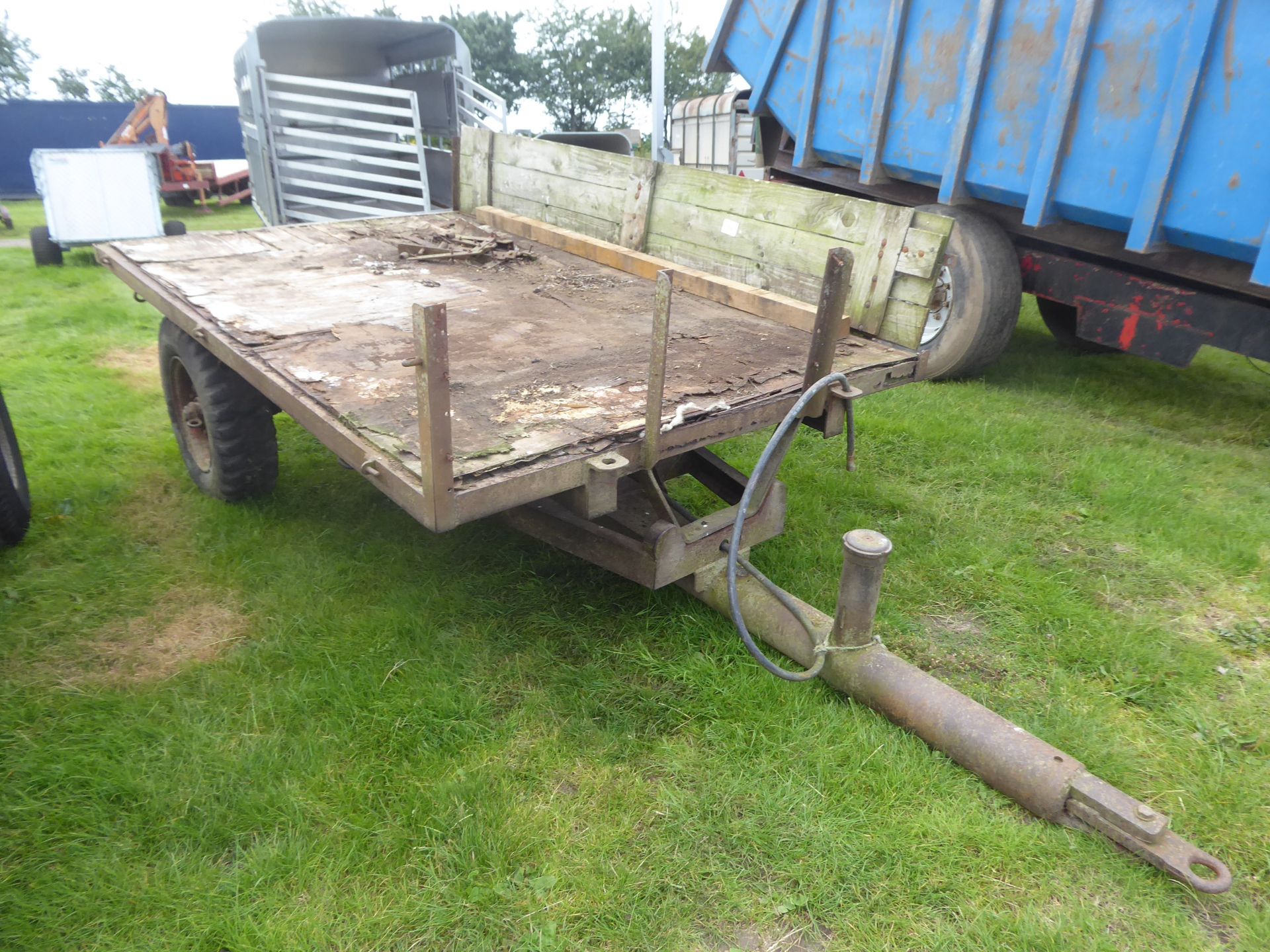 Tractor hydraulic tipping trailer NO VAT