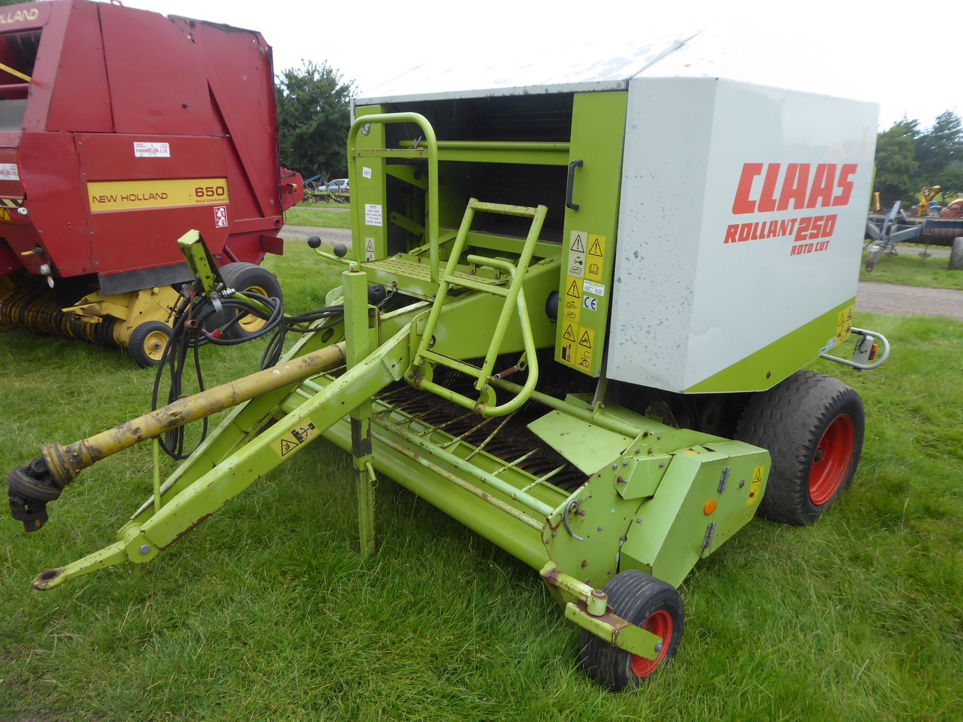 Claas 250 Rotacut baler, control box - Image 2 of 3