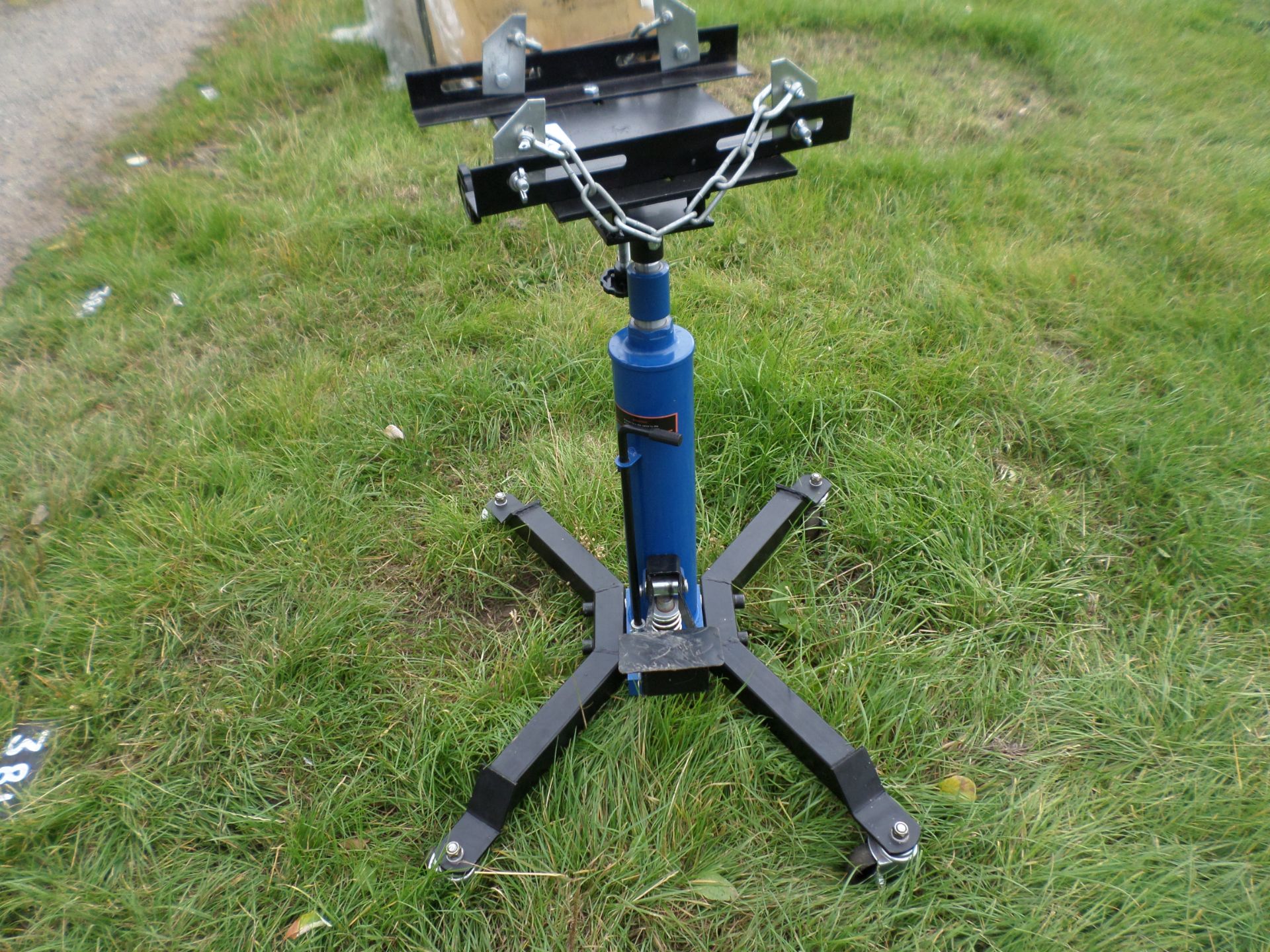 Hydraulic telescopic transmission, 500kg load jack NO VAT - Image 2 of 2