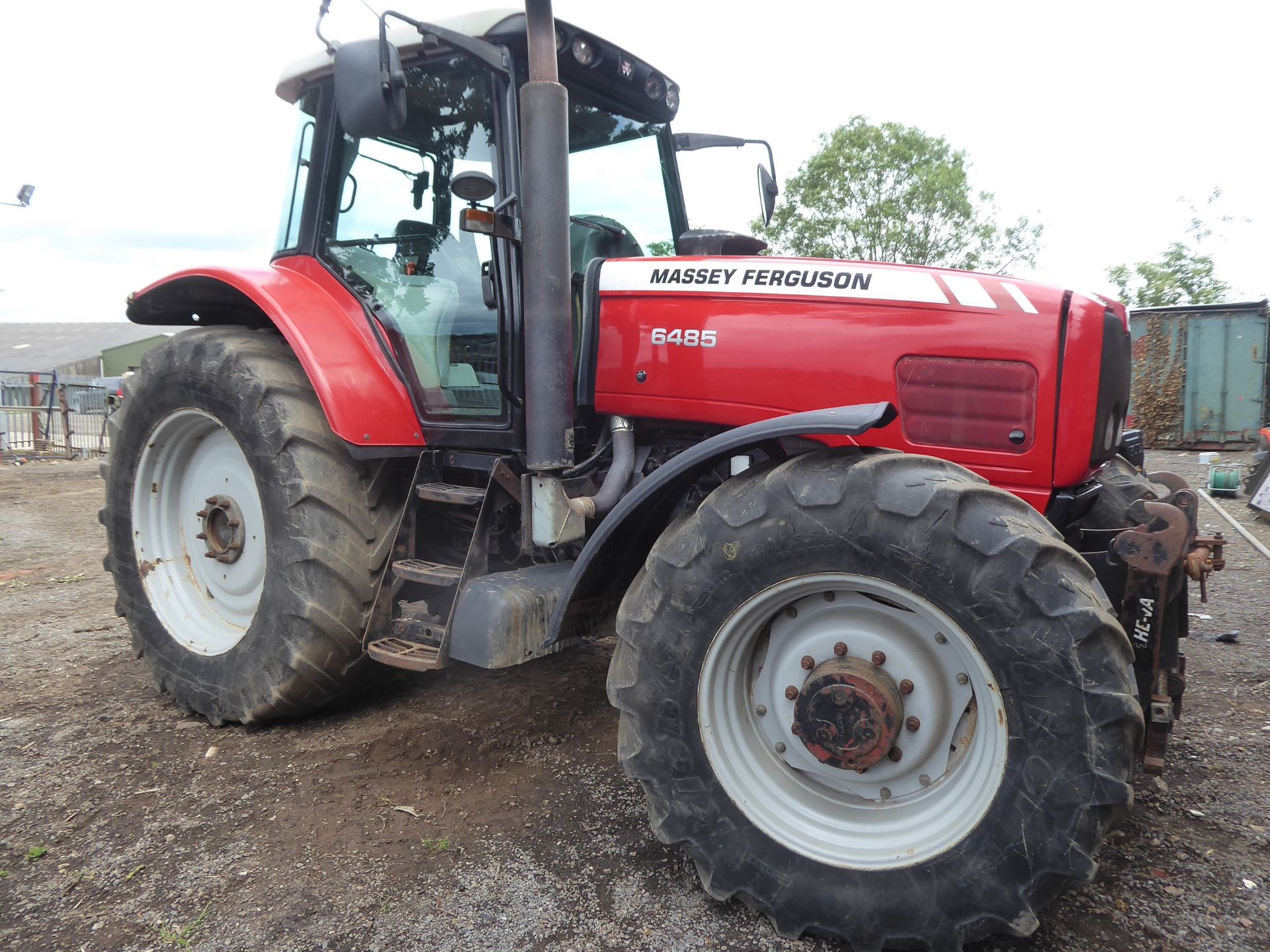 MF 6485 tractor c/w front linkage PL52 TKY