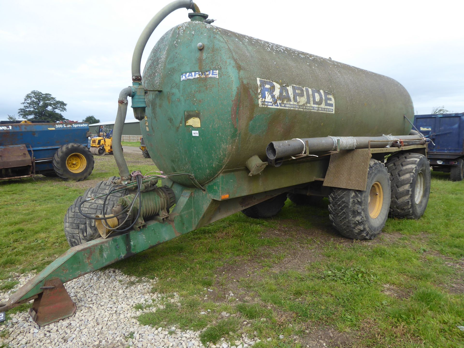 Rapide 3000gallon Slurry tanker