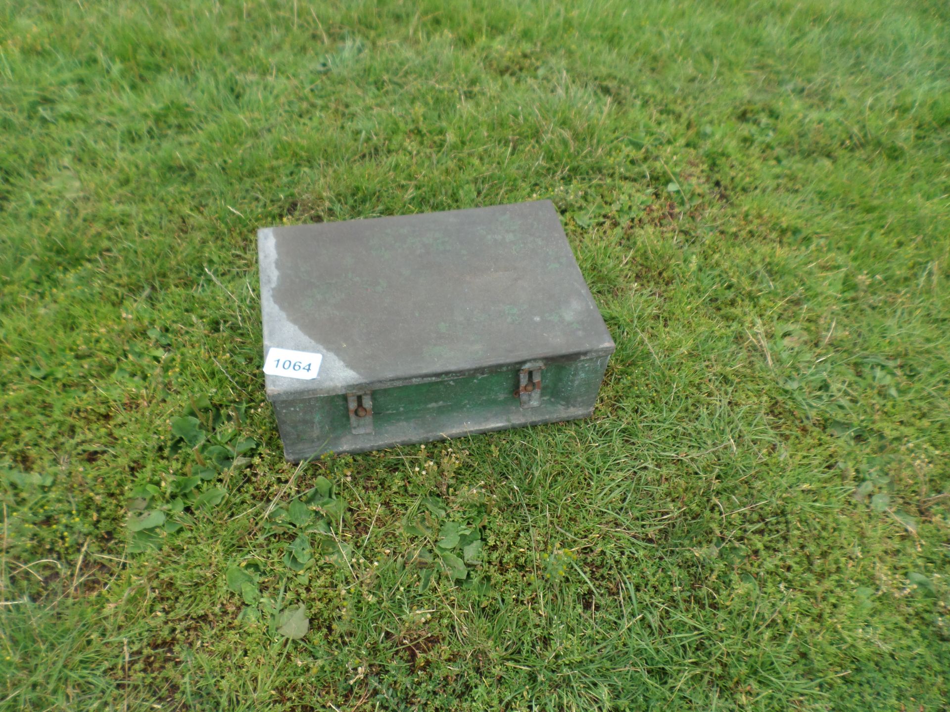 Vintage metal ammunition box NO VAT