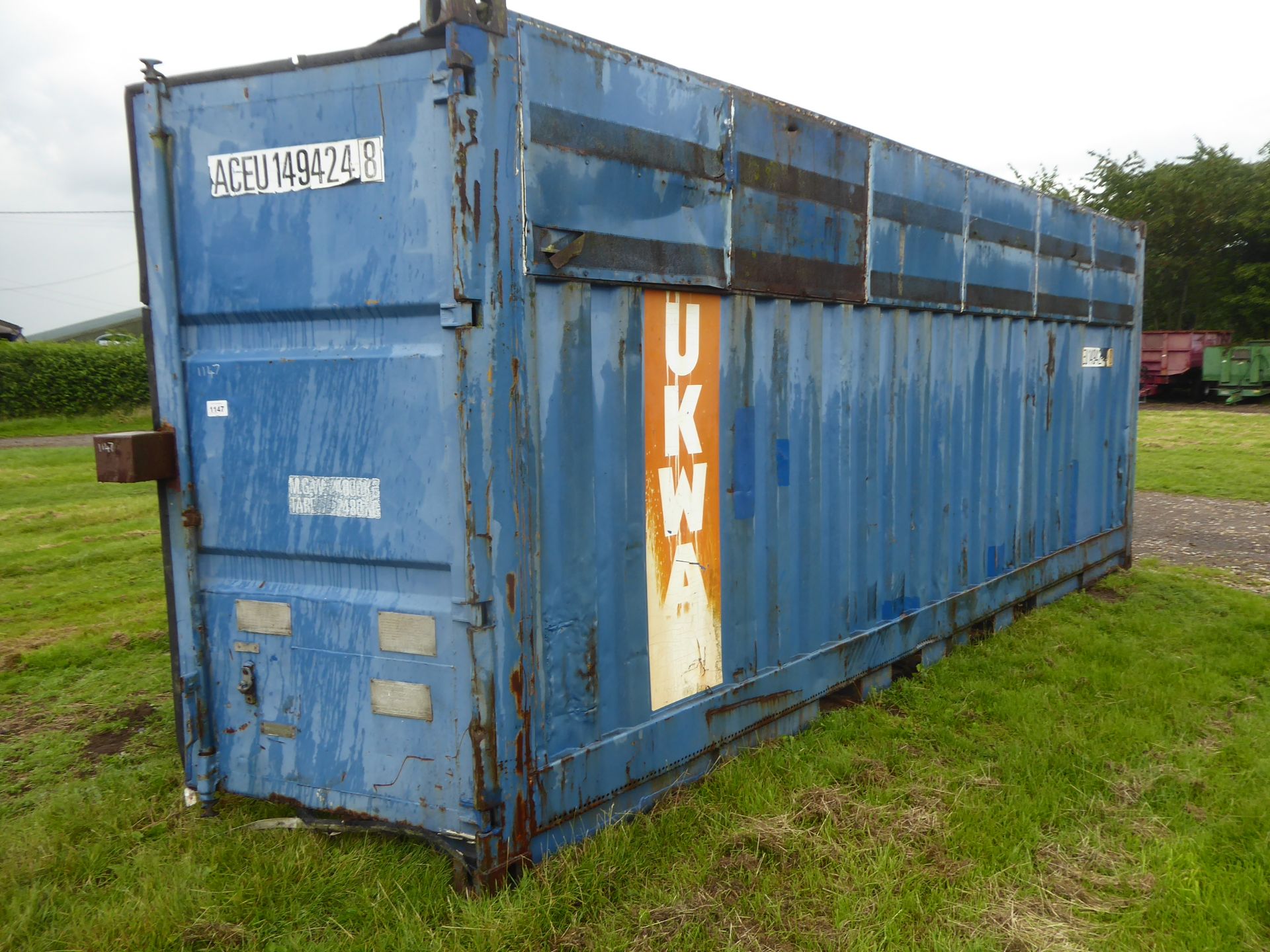20ft metal container
