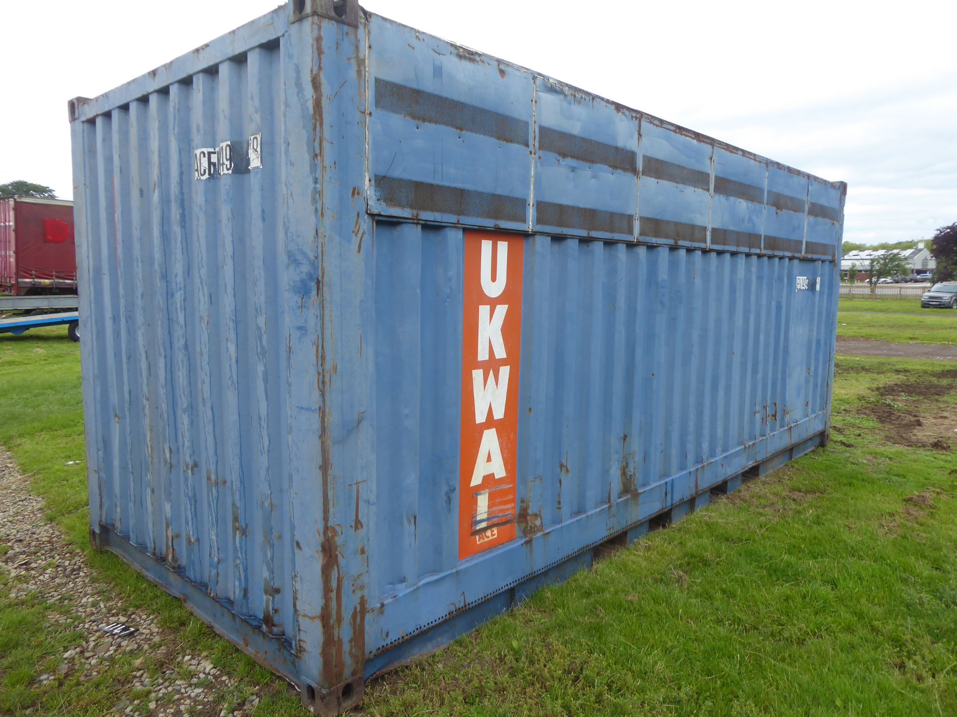 20ft metal container - Image 3 of 3