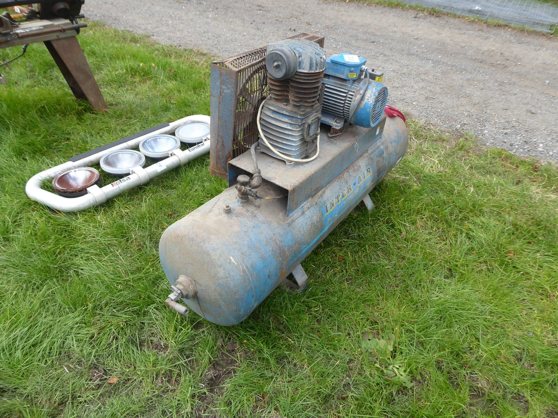 Large freestanding Inter-air 240v compressor NO VAT