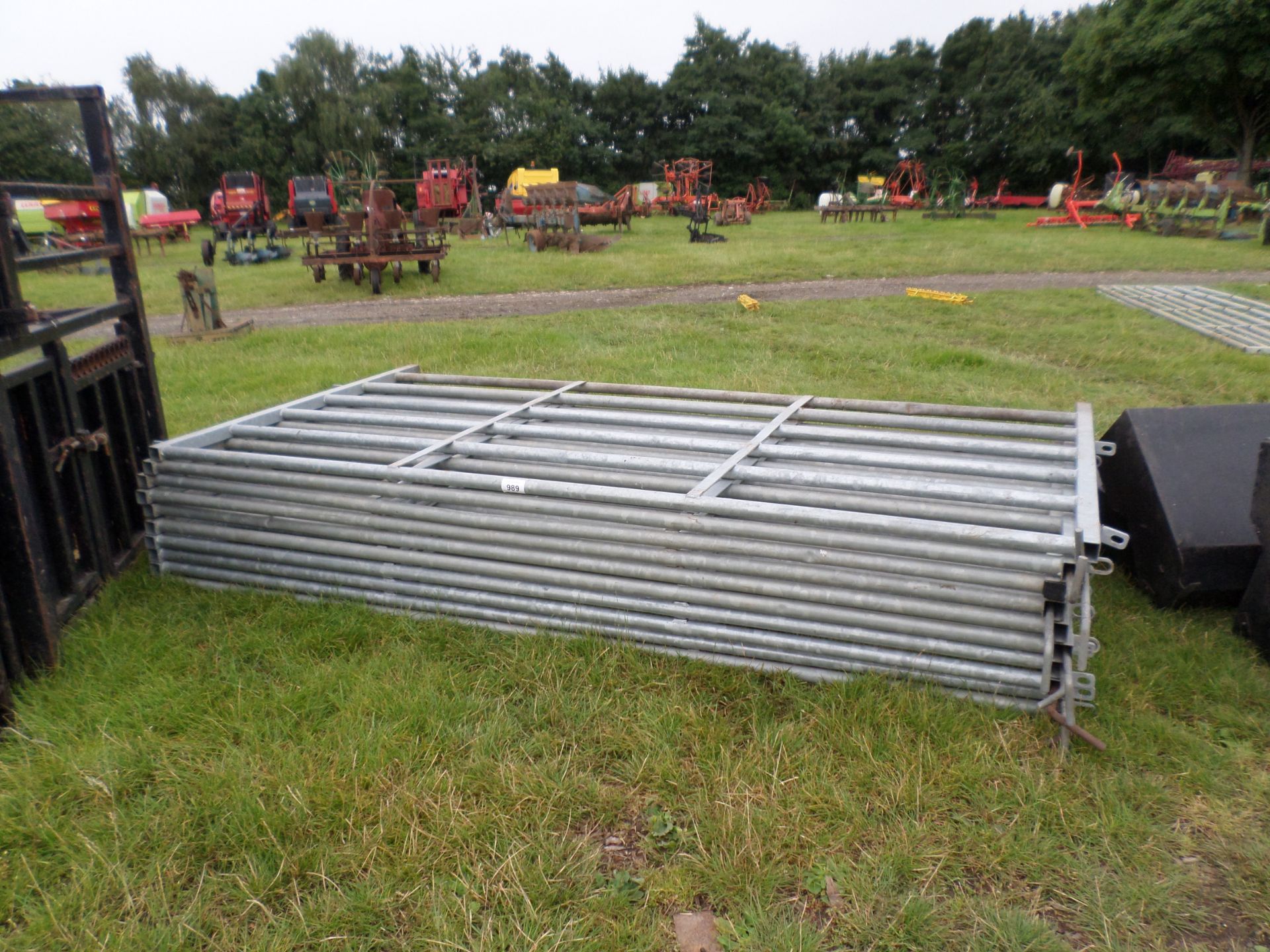 10 x 10ft cattle hurdles with pins NO VAT