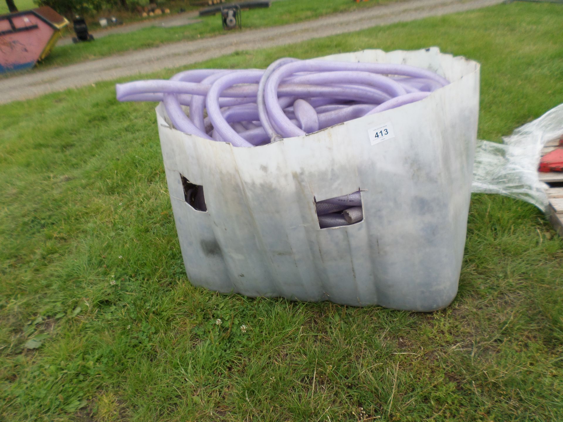 Tub of mixed diesel pipes NO VAT - Image 2 of 2