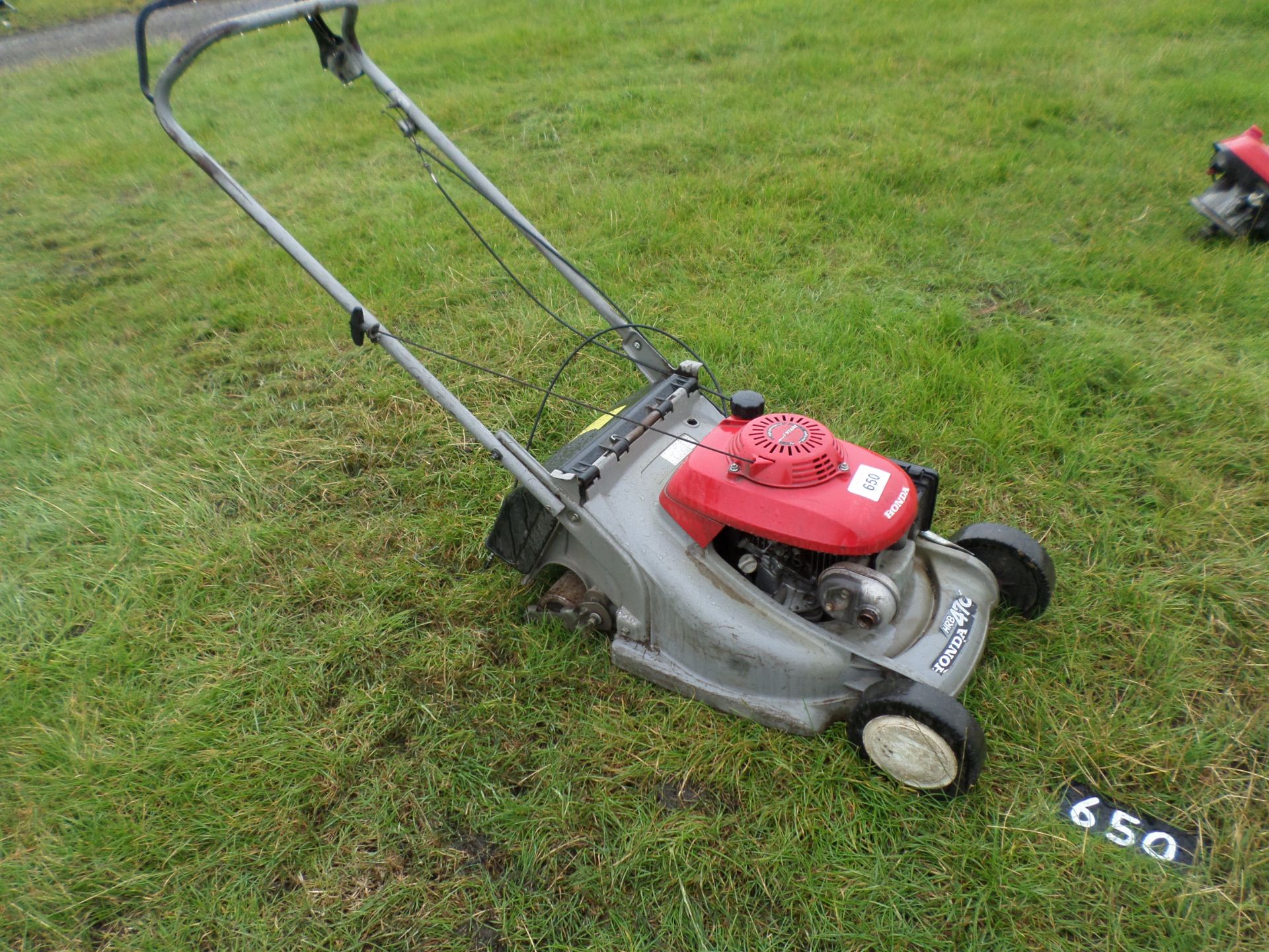 Honda HRB476 roller mower, runs, spares or repairs NO VAT