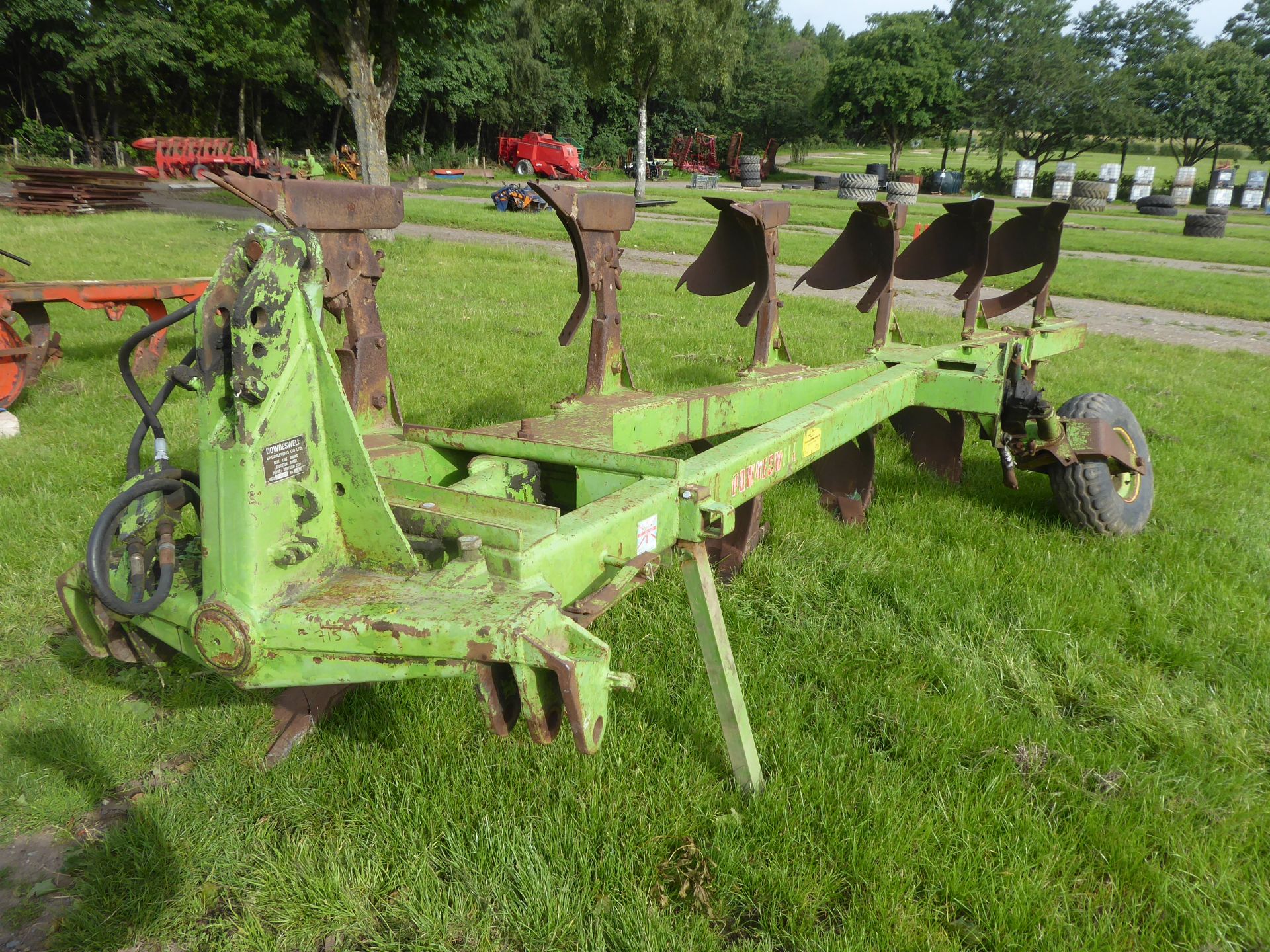 Dowdeswell DP7E 5+1F plough - Image 2 of 2