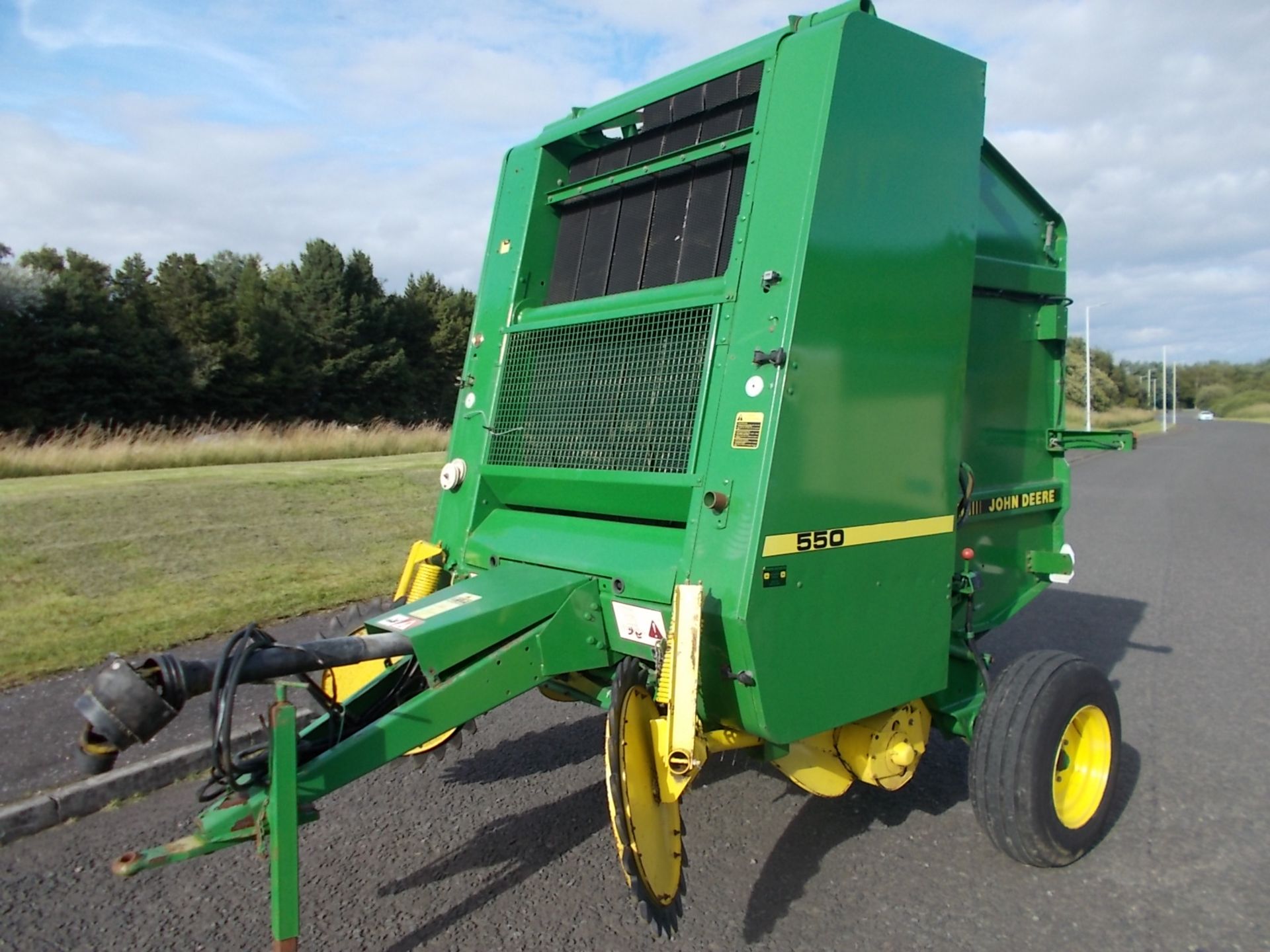 John Deere 550 baler NOT ON SITE - Image 9 of 9