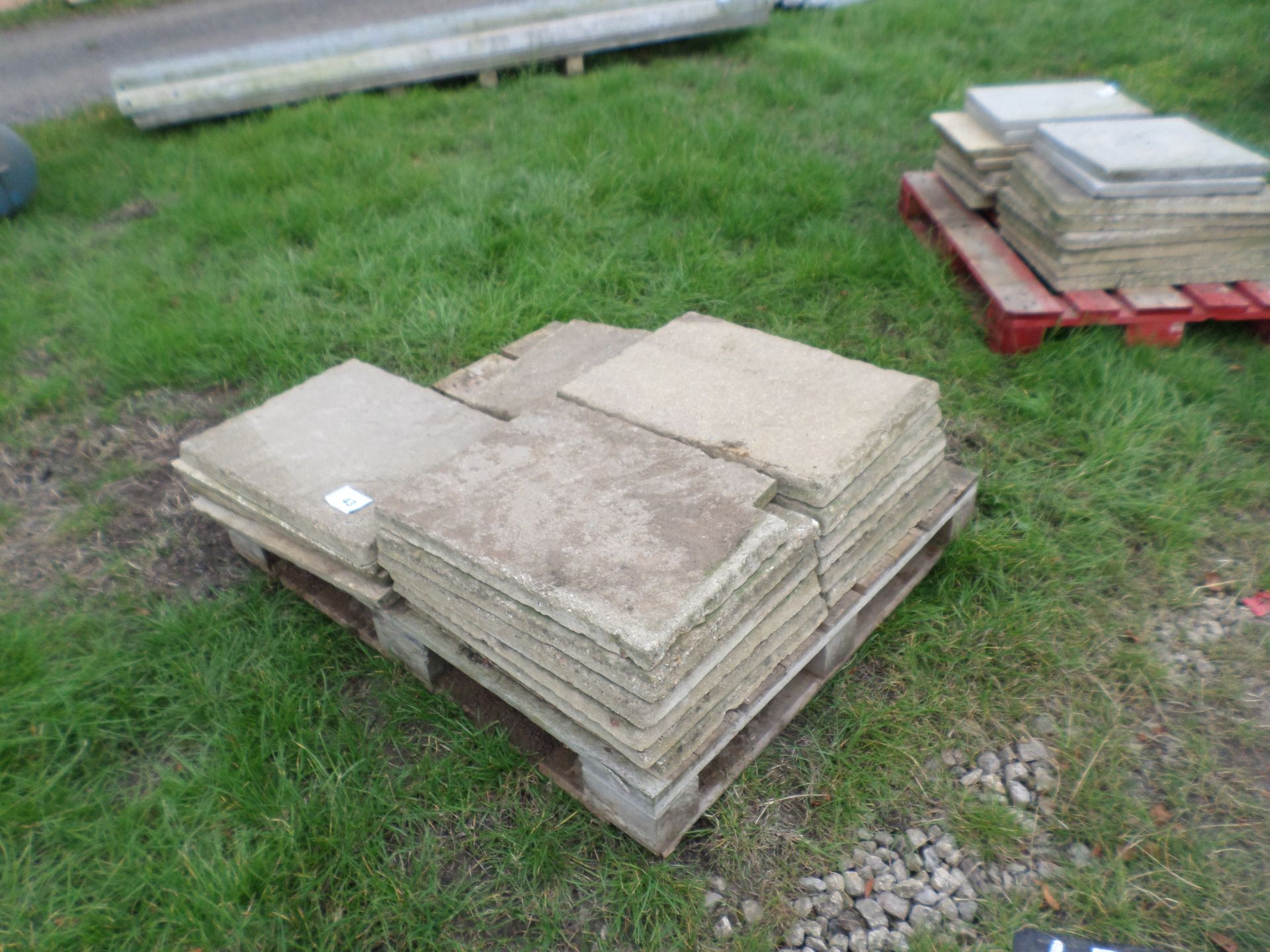 Pallet of paving slabs NO VAT