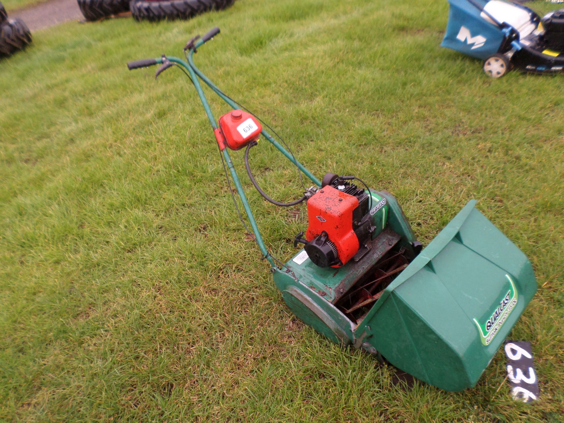 Qualcast petrol cylinder mower NO VAT