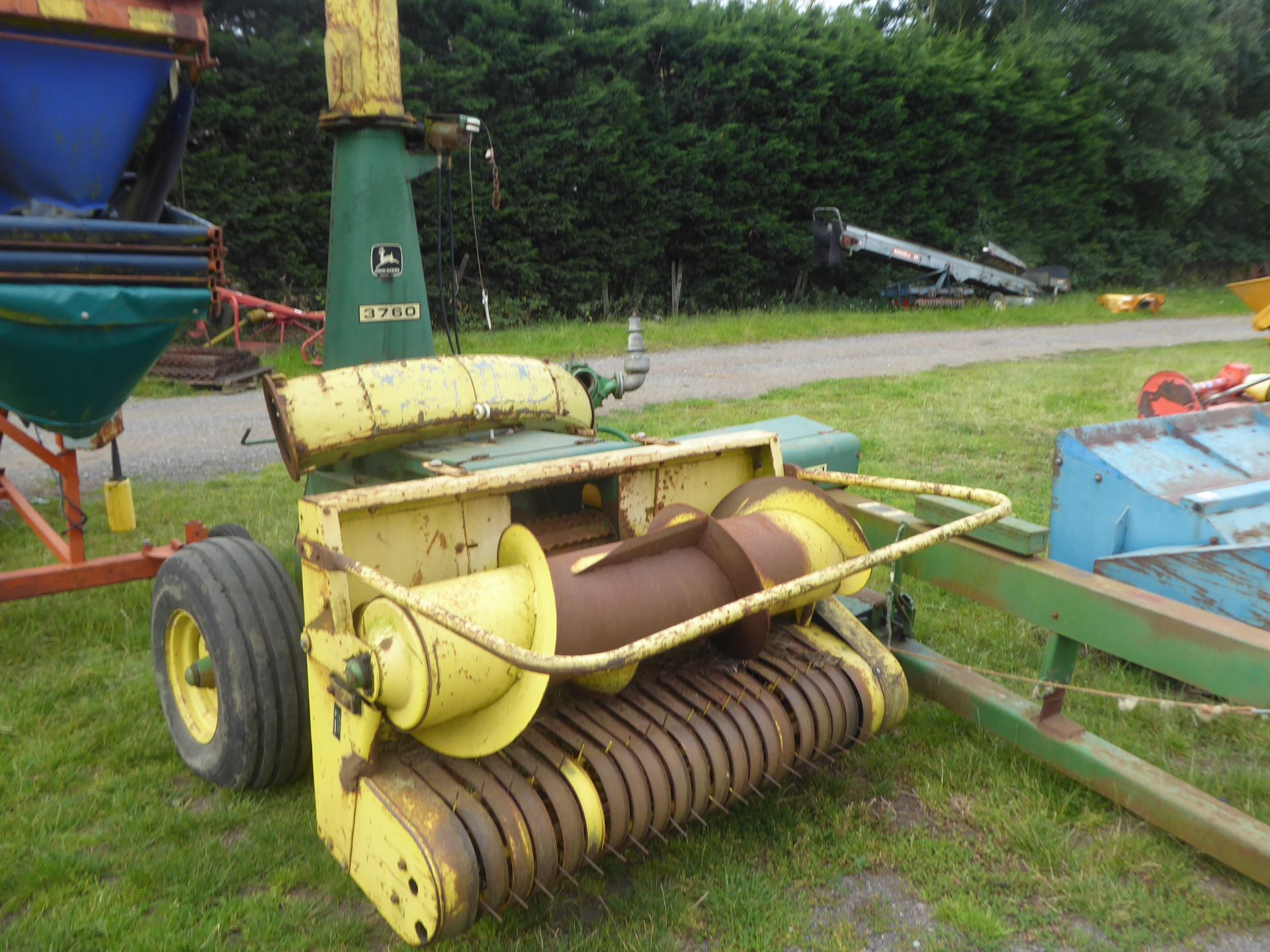 John Deere forage harvester, control box - Image 3 of 3