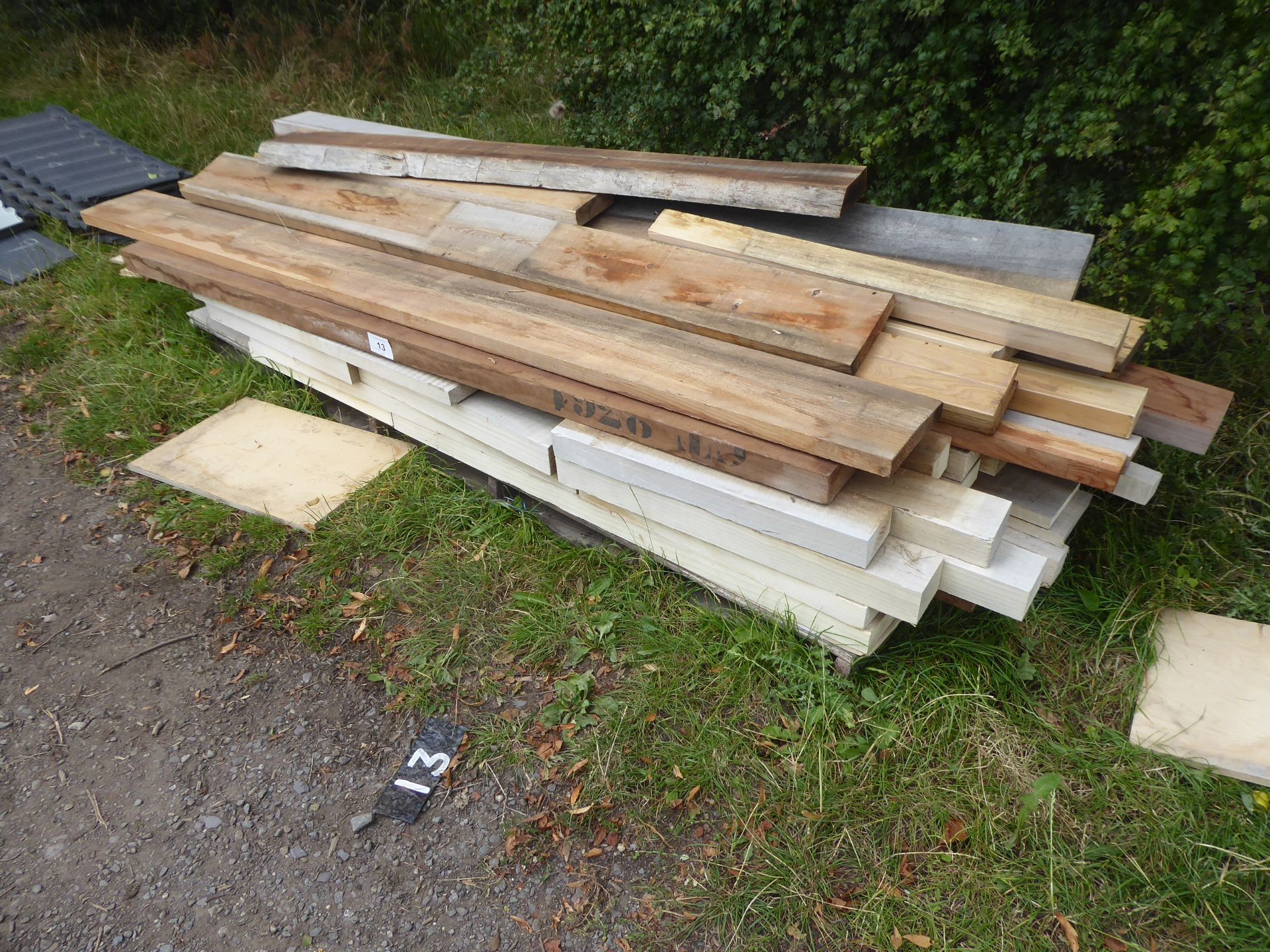 Pallet of hardwood NO VAT