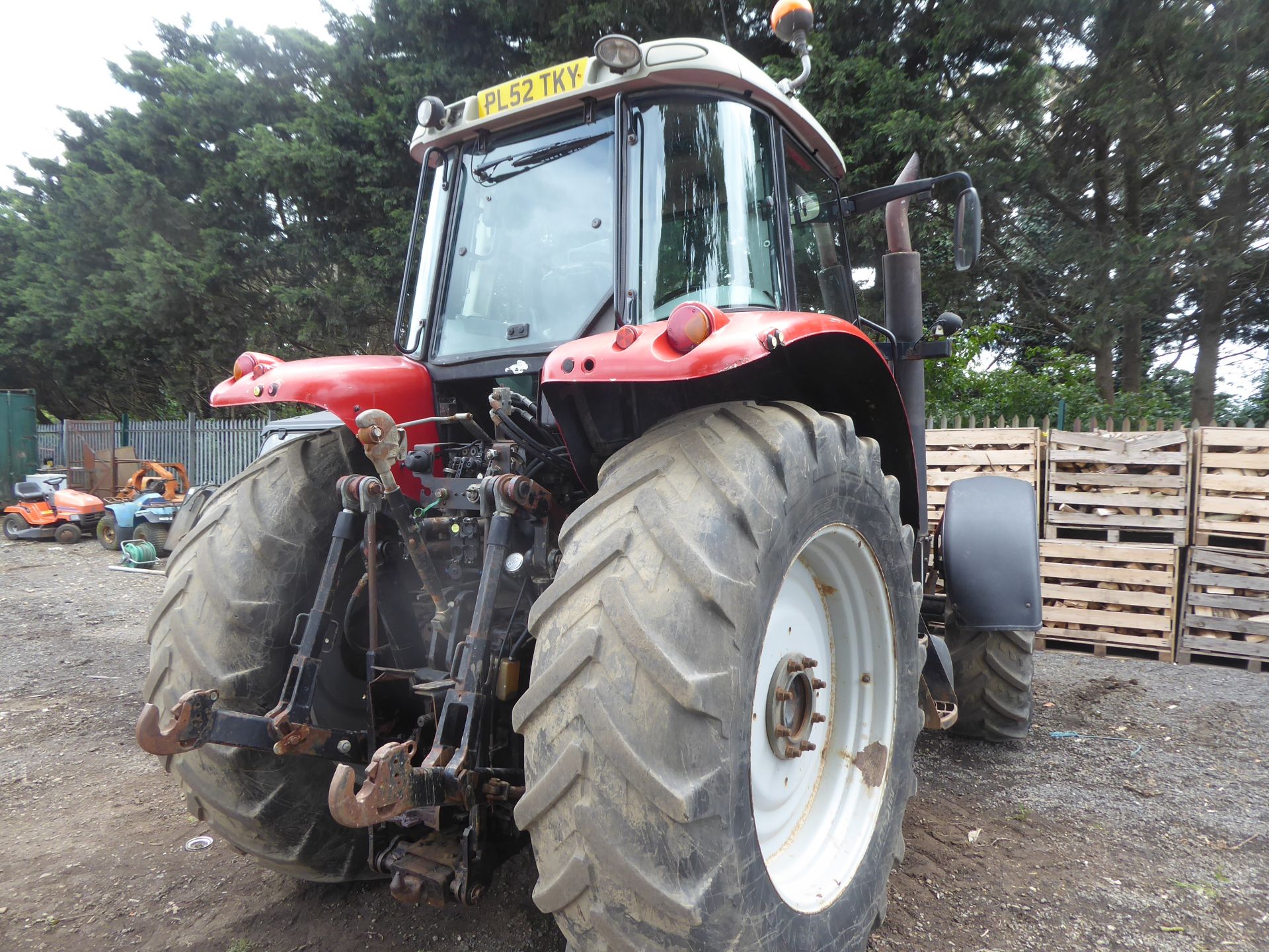 MF 6485 tractor c/w front linkage PL52 TKY - Image 3 of 3