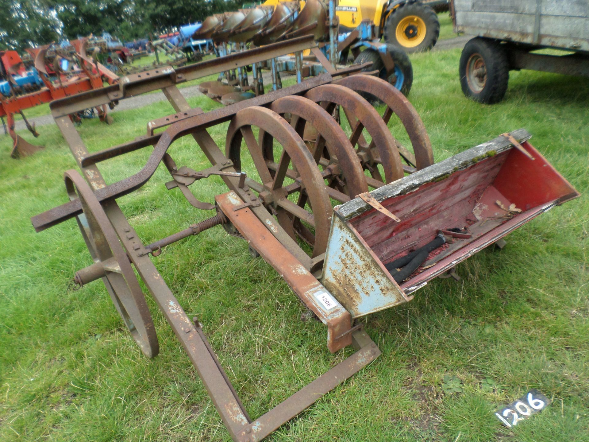 J Woods plough press