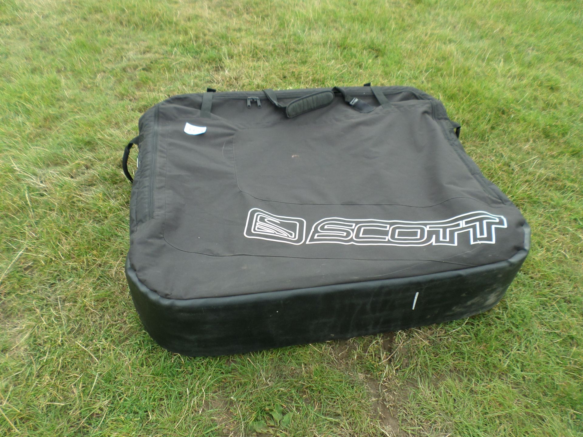 Canvas cycle transport bag, padding and 2 tool bags NO VAT