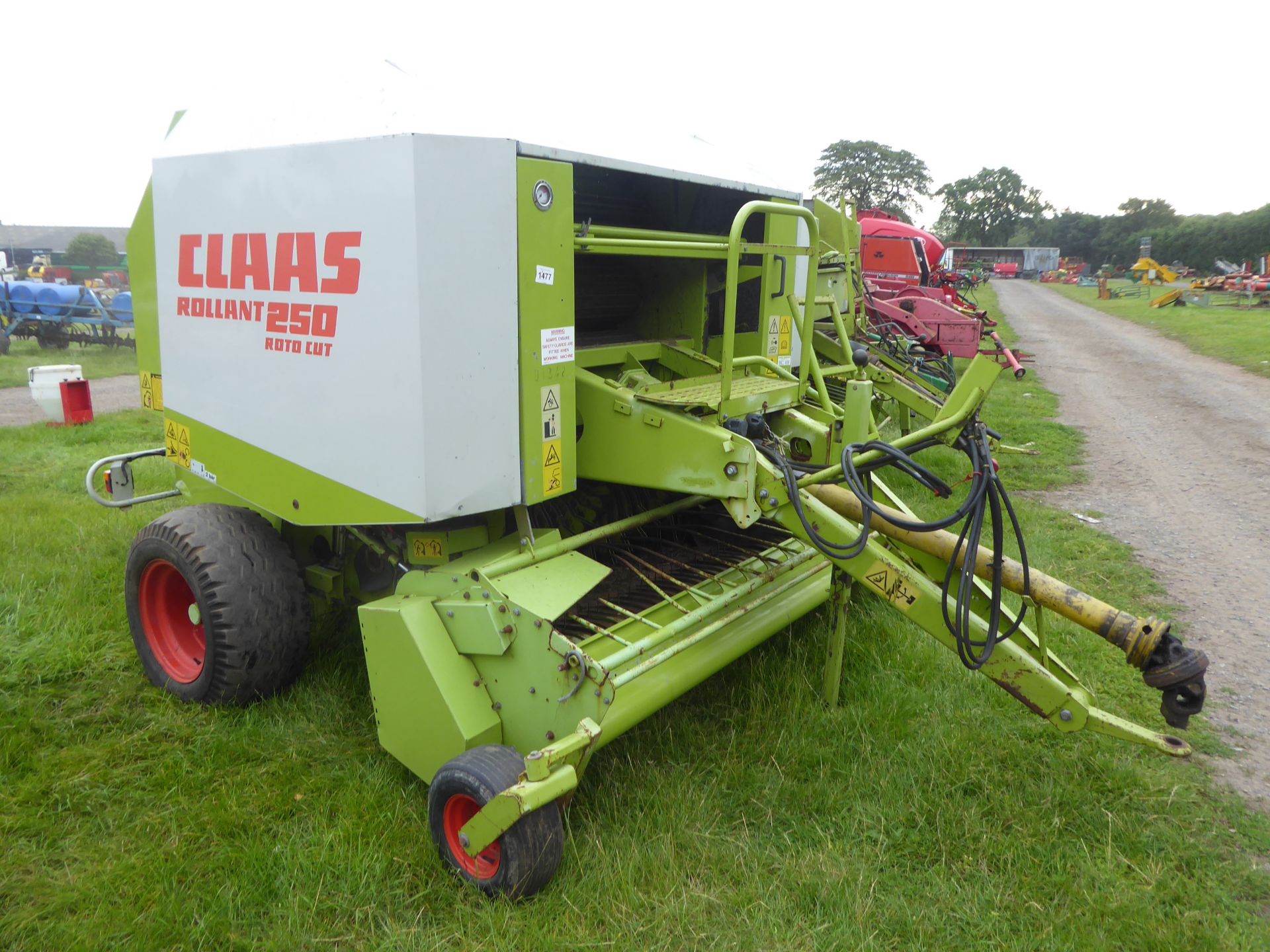 Claas 250 Rotacut baler, control box