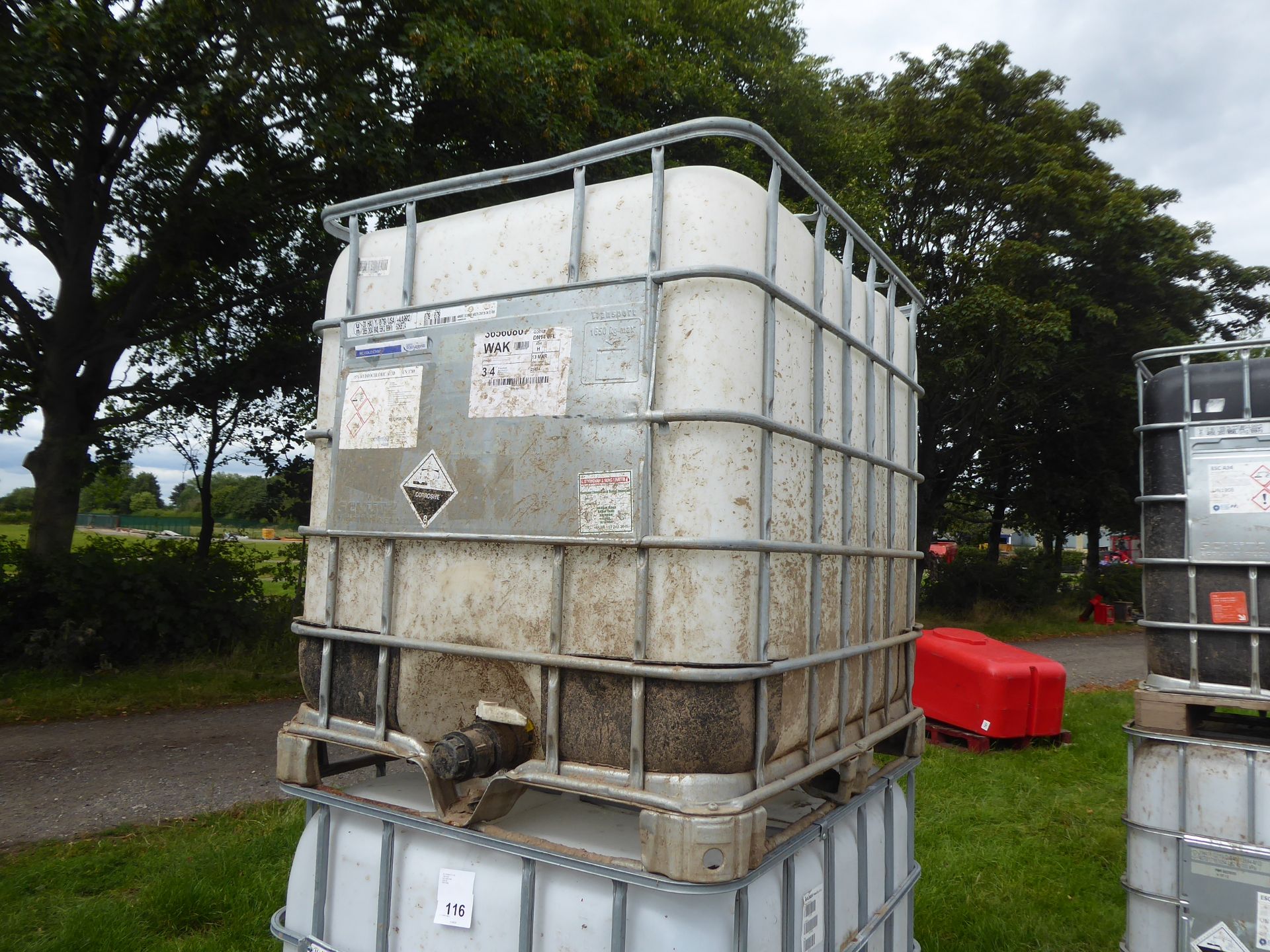 2 x 1000ltr IBCs - Image 2 of 2