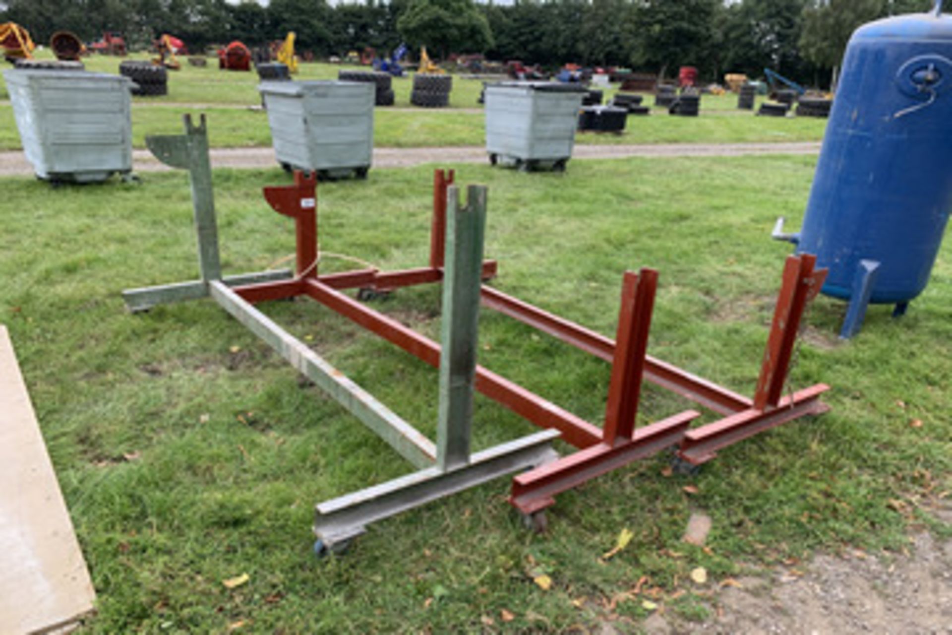 3 steel cable stands NO VAT