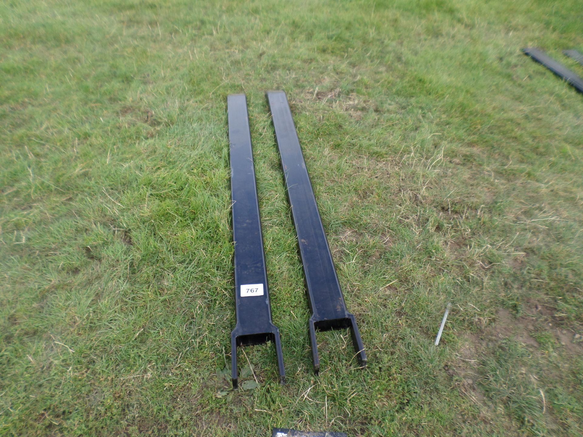 Pair of new 6ft pallet fork extension tines