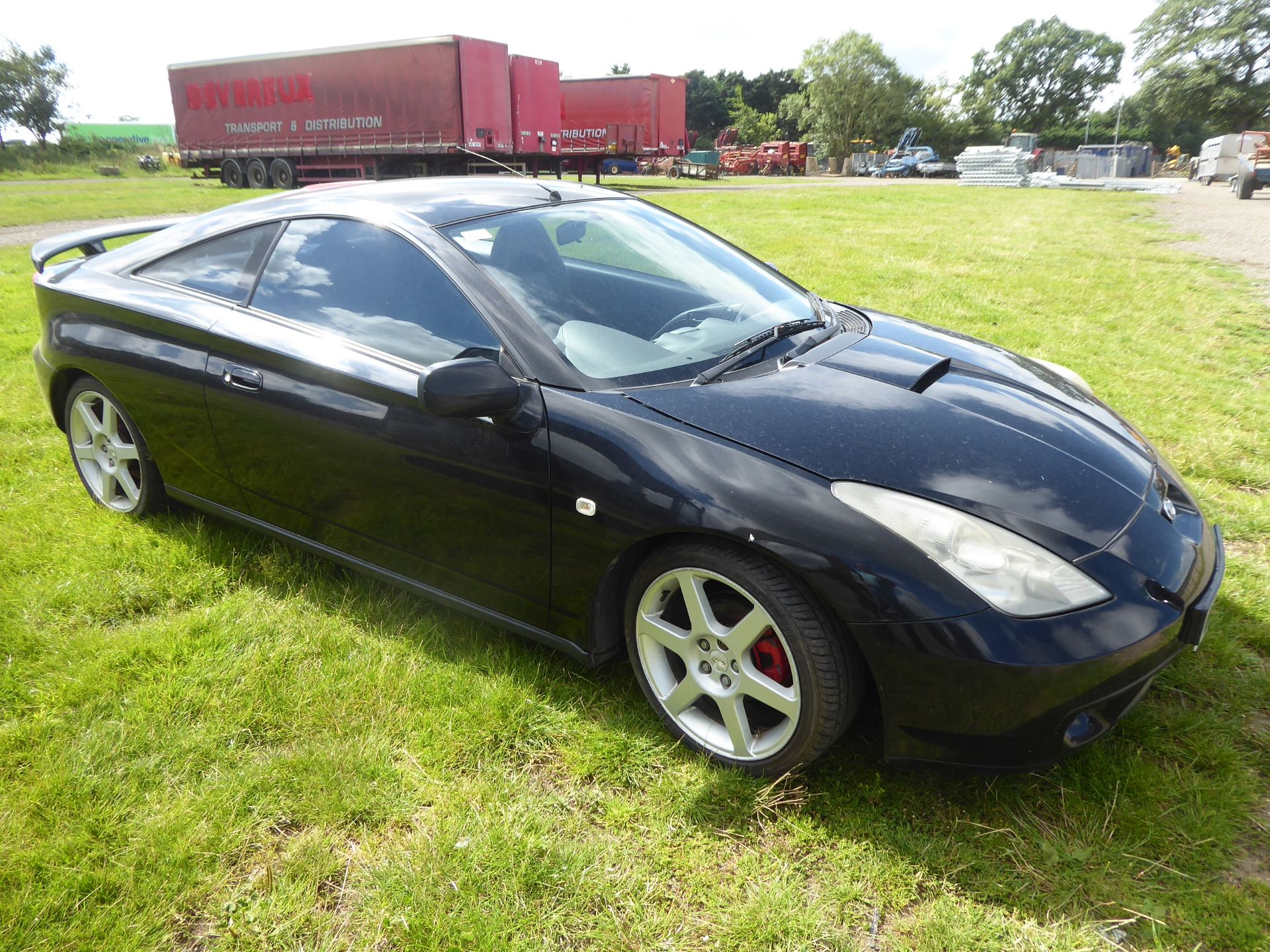 Toyota Celica VVTi coupe, 1794cc, unused for 3 years, runs and drives, no rear silencer, W612 NFT