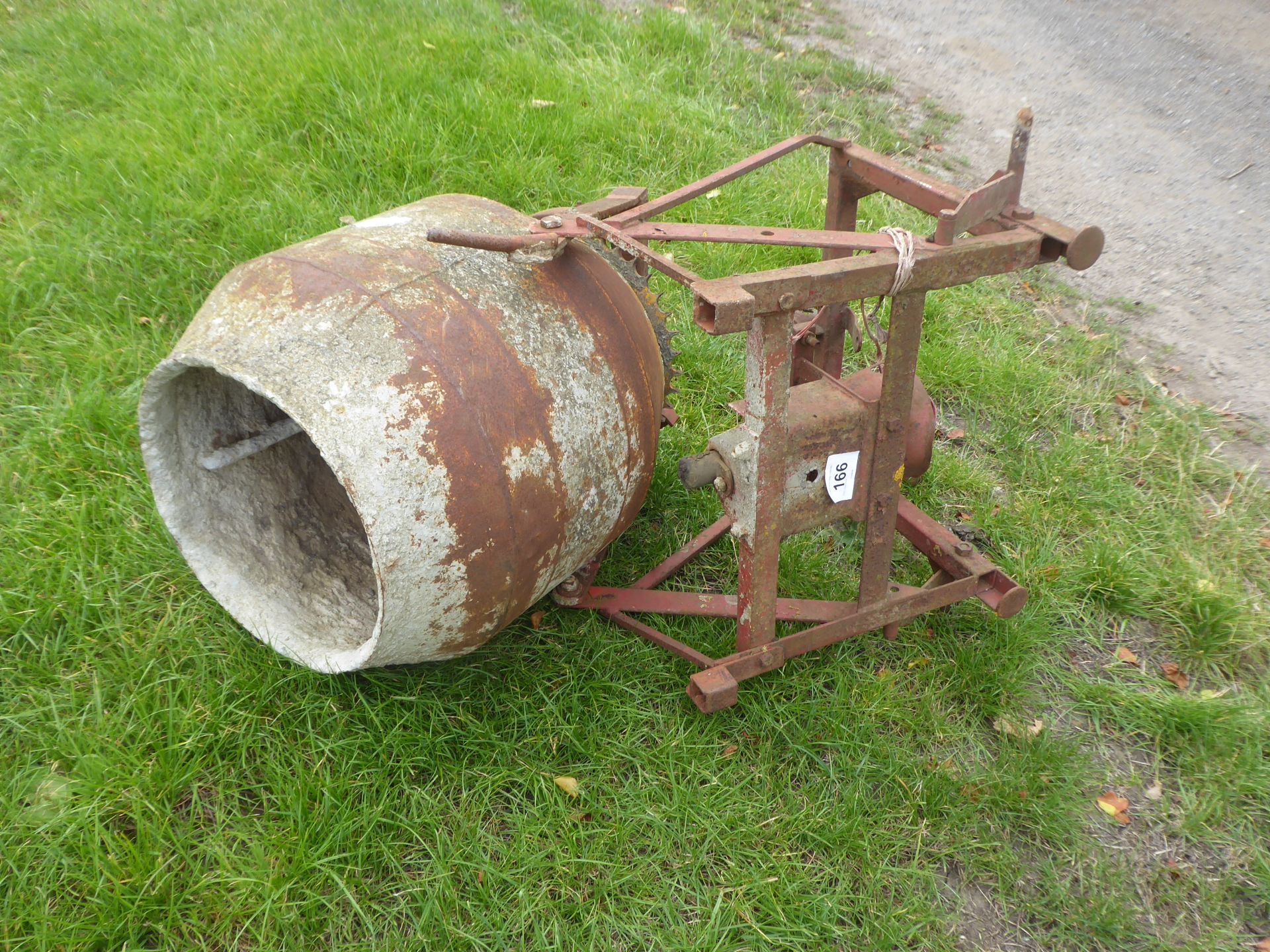 PTO cement mixer