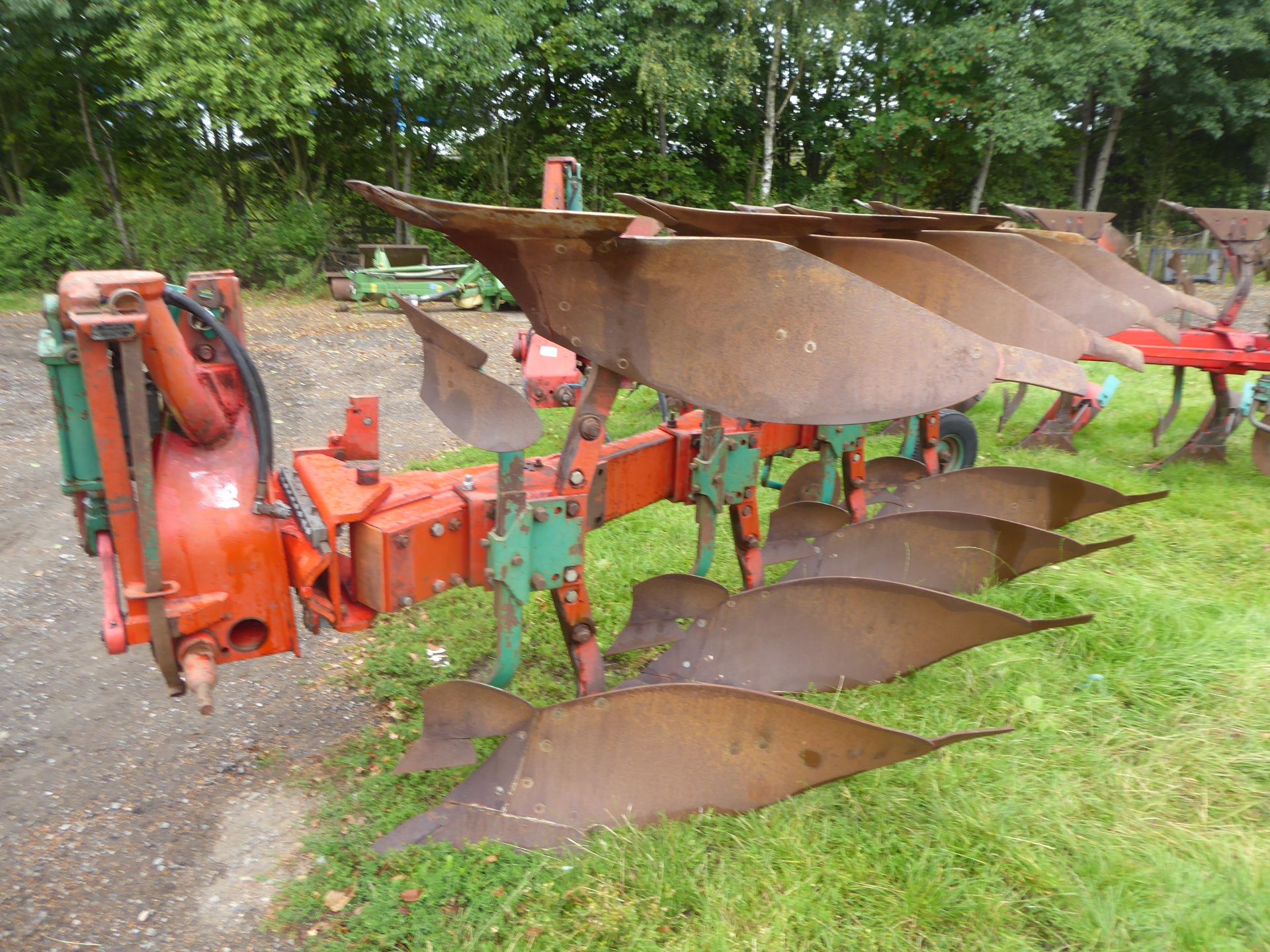 Kverneland 4F reversible plough