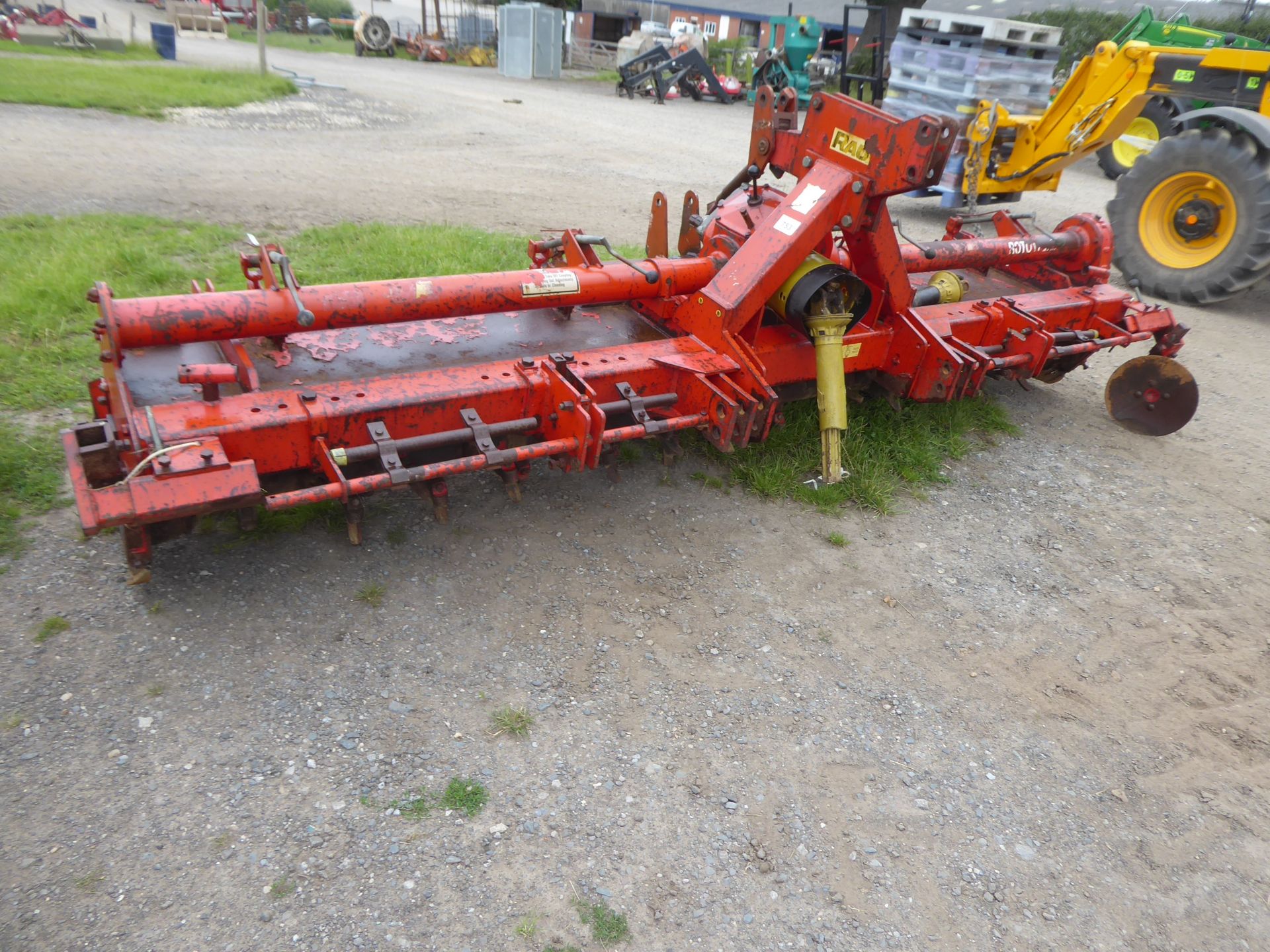 Rau rototiller, 3.7m, heavy duty, runs beautifully