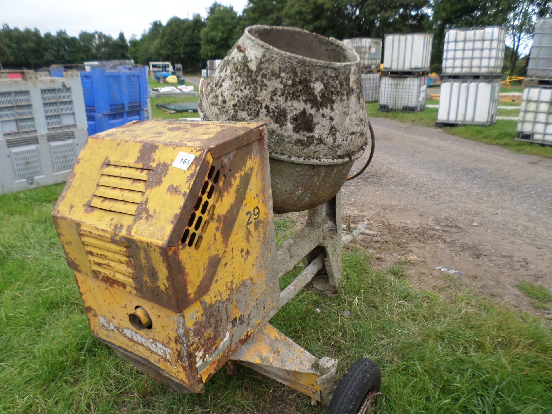 Diesel site cement mixer NO VAT