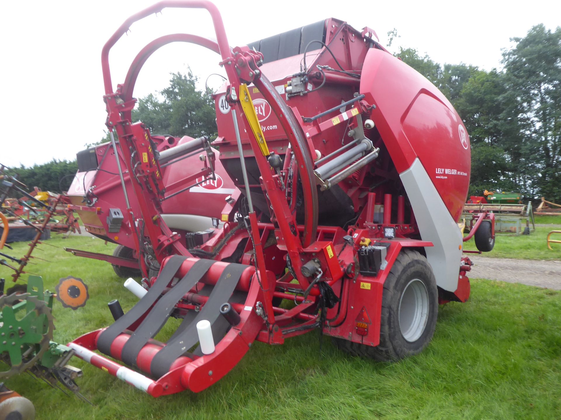 Lely Welger RPC445 Tornado baler, 35000 bales, 2013 - Image 2 of 4