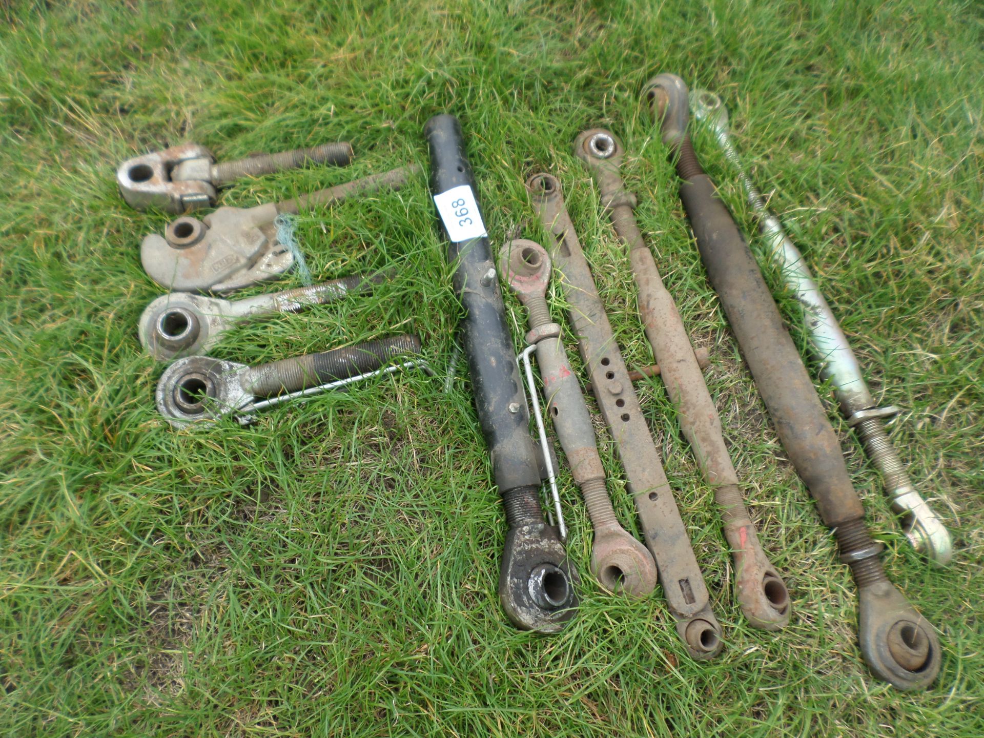 10 assorted top links, parts and stabilisers