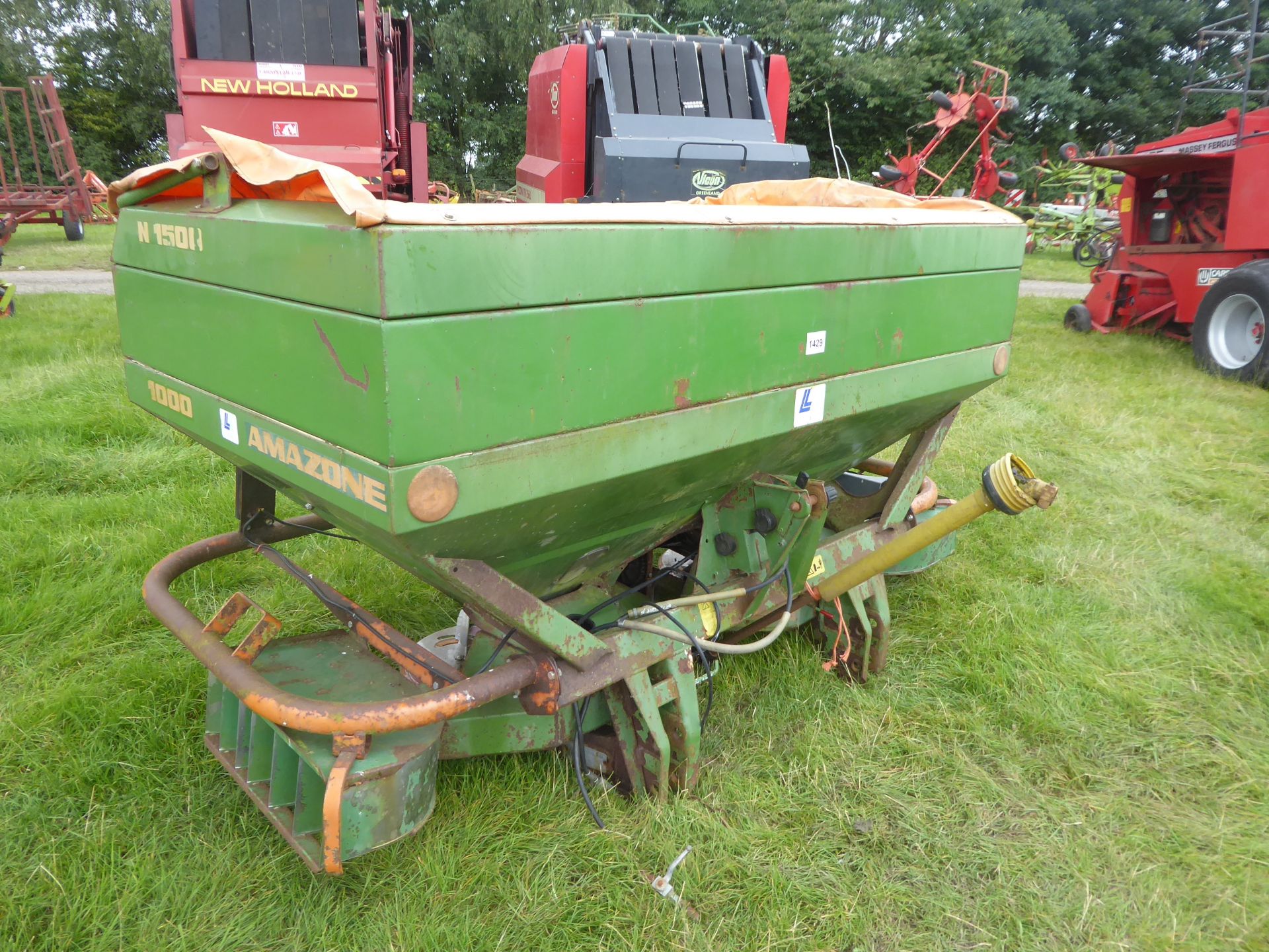 Amazone fertiliser spreader