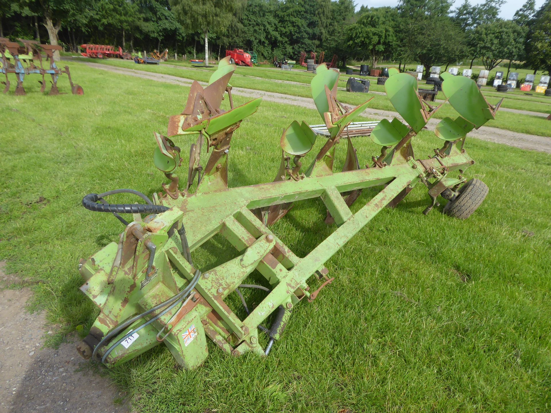 Dowdeswell 5F rev plough - Image 3 of 3