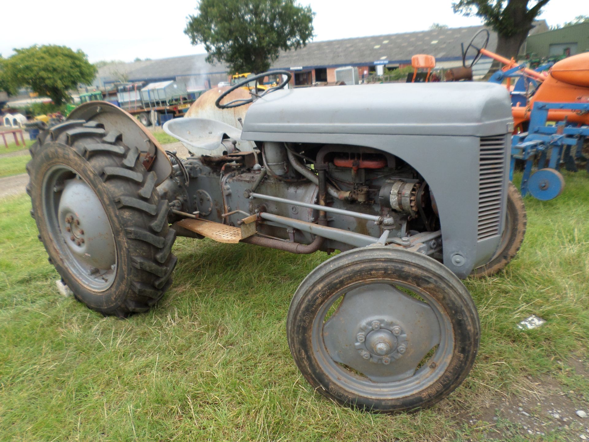 Massey Ferguson 1951 petrol tractor, barn find