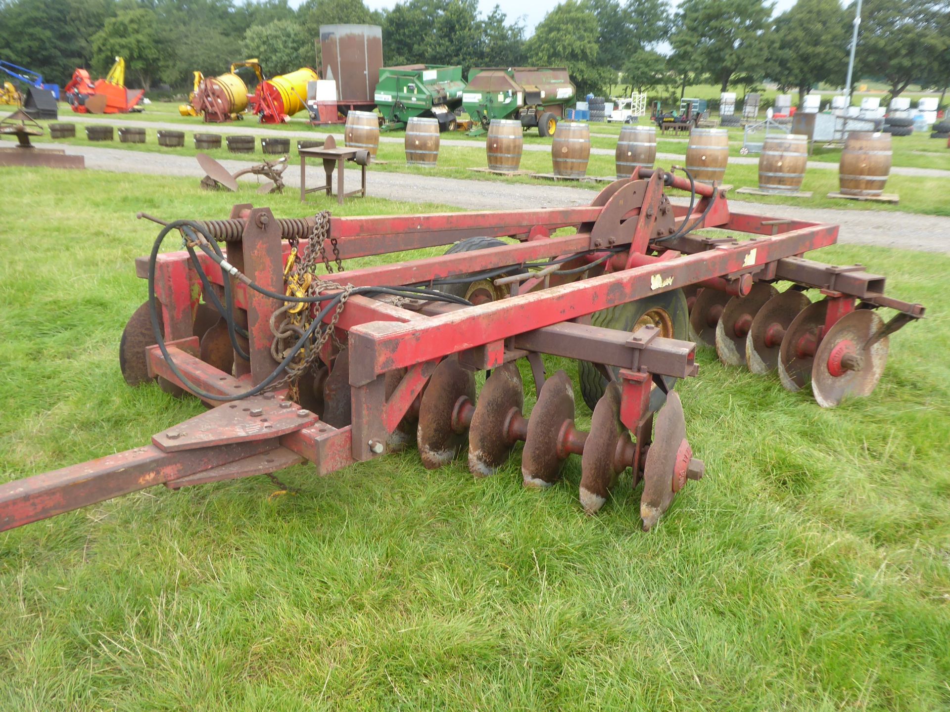 Pettit 77 8ft disc harrows