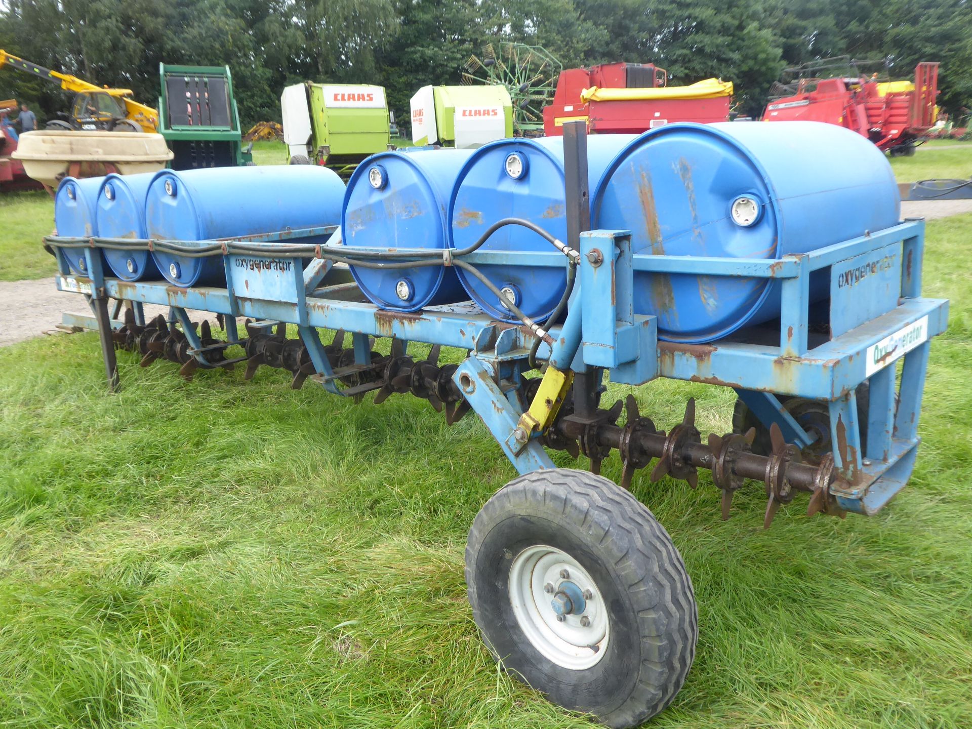 Ritchie 4.8m Oxy Generator end tow grass slitter - Image 2 of 2