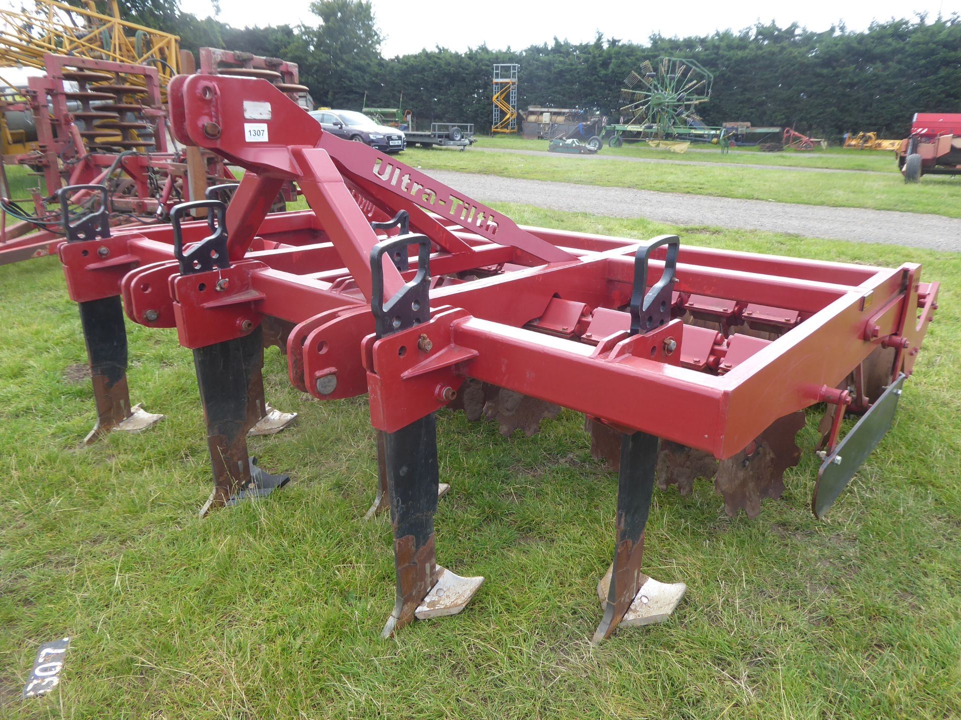 Farmforce Ultratilth 3m cultivator, c/w 6 Metcalfe legs, new discs and scrapers, very good