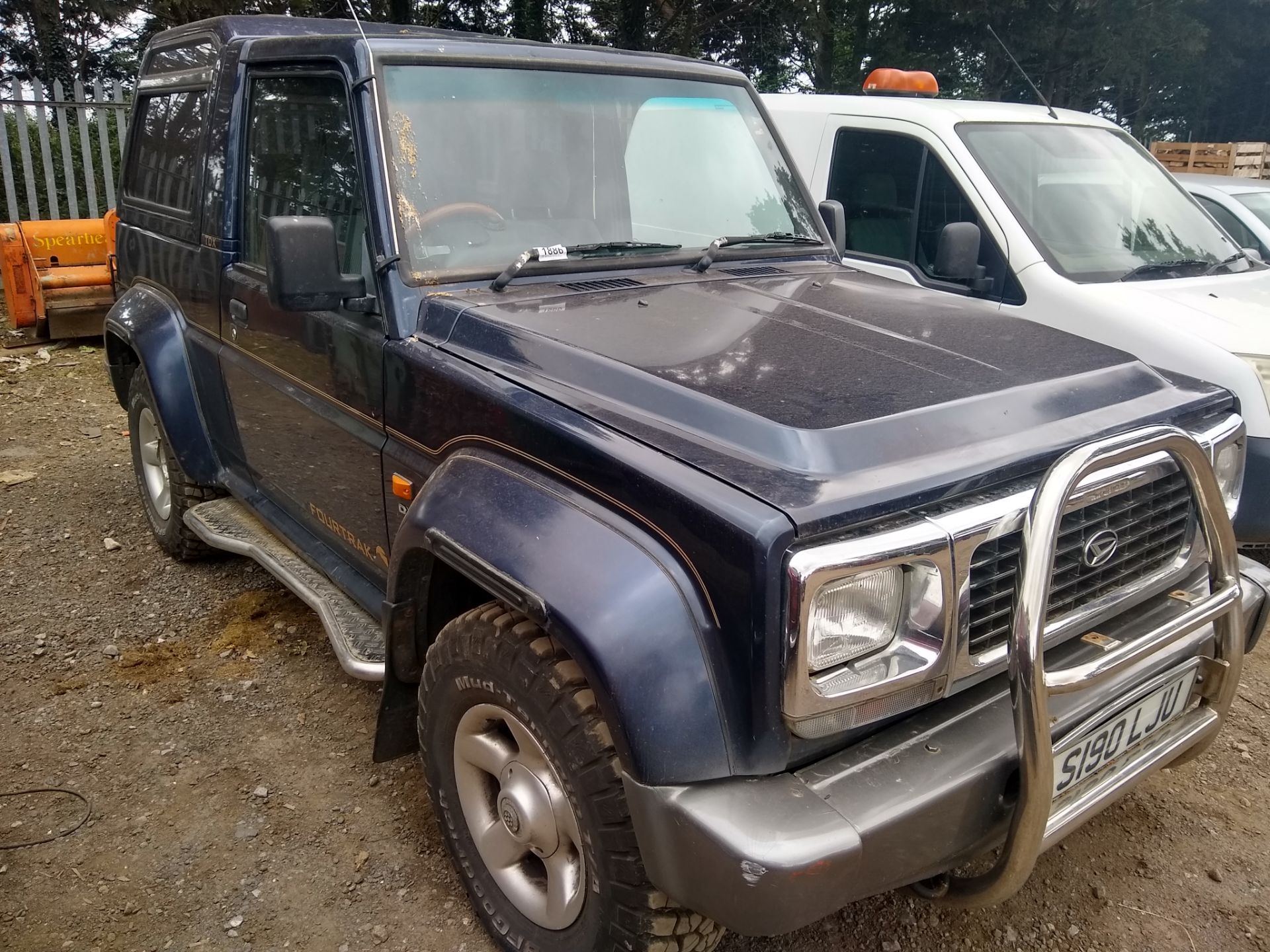 1997 Daihatsu Fourtrak 2.8 TD Tdx - 213K - MOT 16.01.21 - On V/Car Register NO VAT - Image 9 of 9