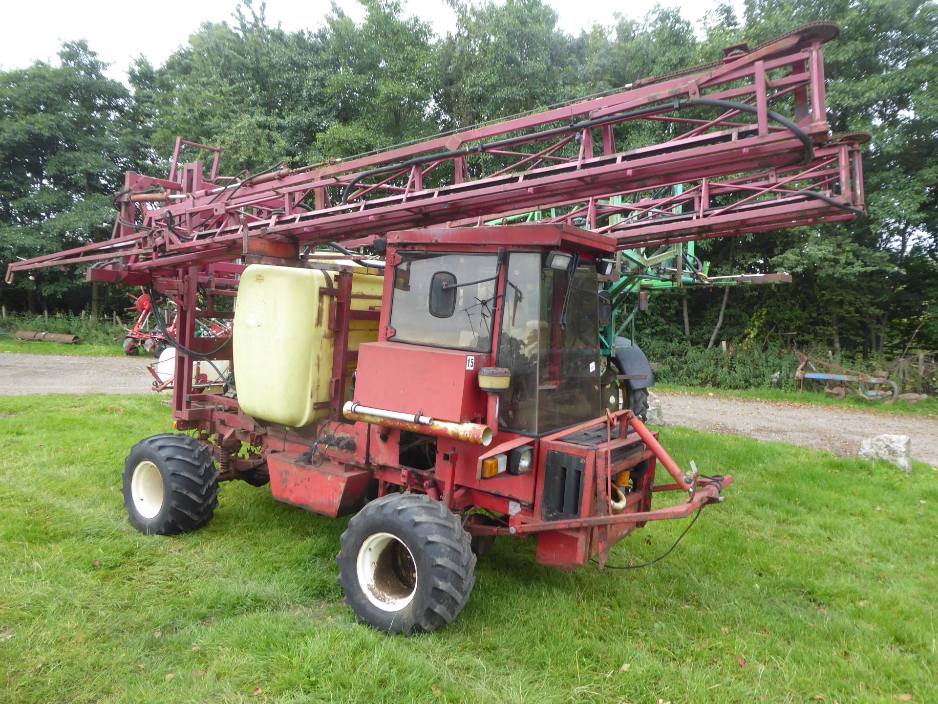 Agri buggy c/w 24m Hardi sprayer H302 XAG