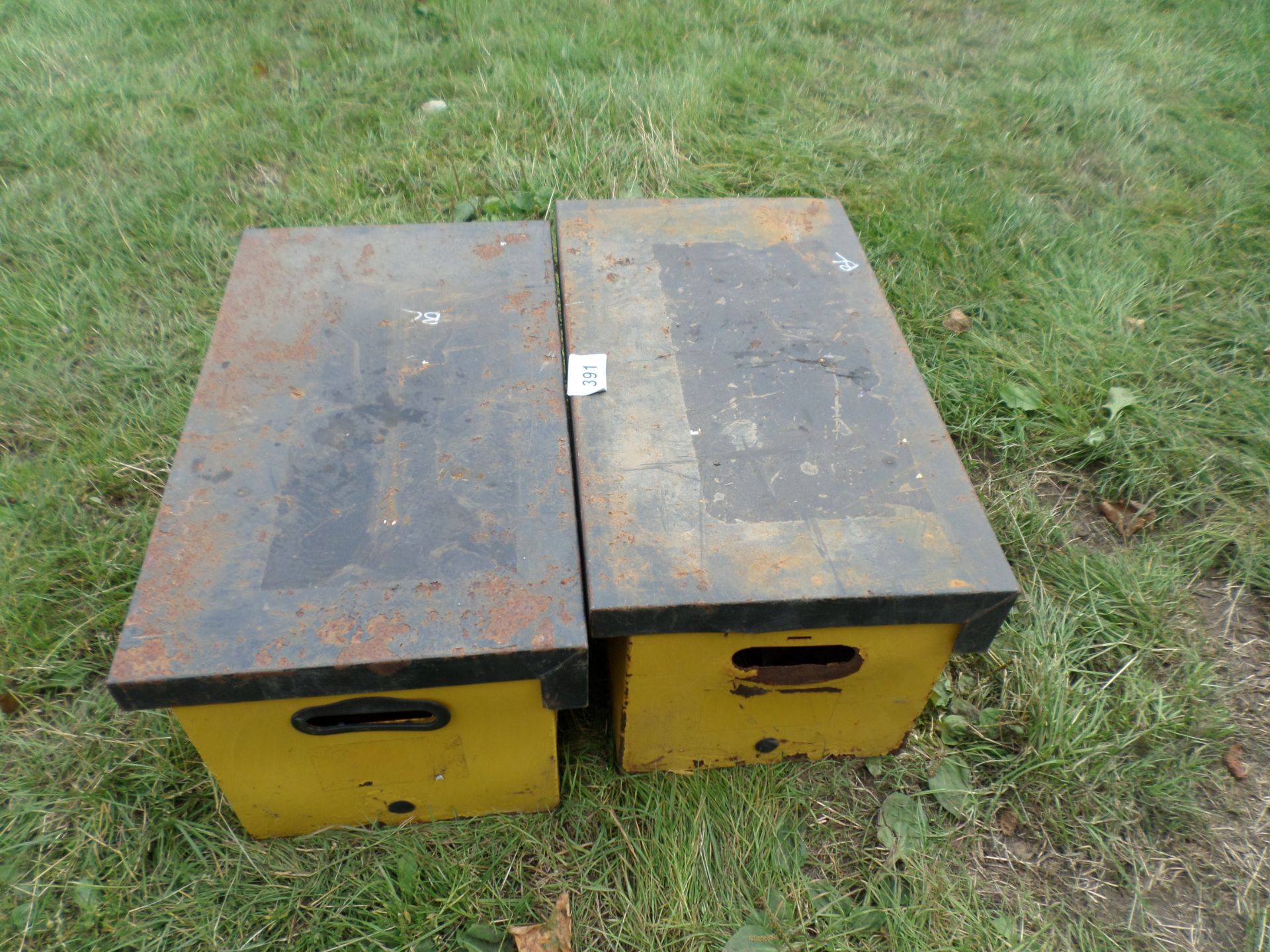 2 van vault tool boxes